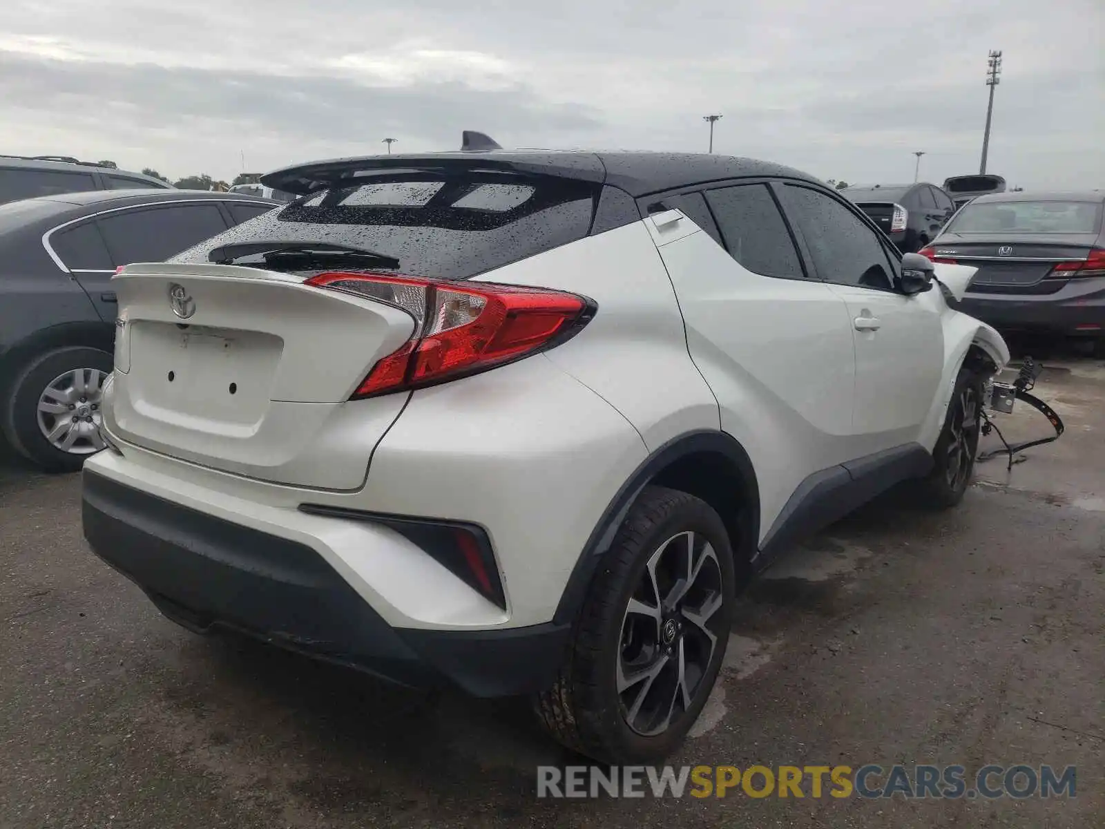 4 Photograph of a damaged car NMTKHMBX9KR073739 TOYOTA C-HR 2019