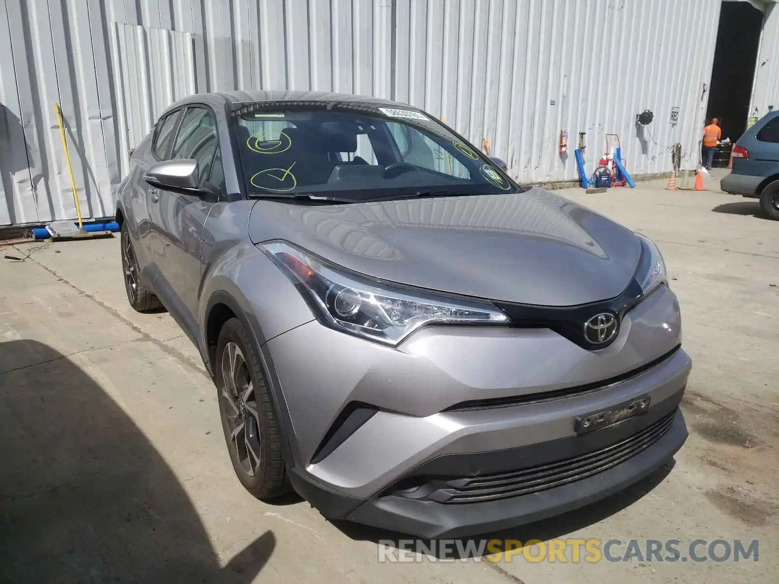 1 Photograph of a damaged car NMTKHMBX9KR074552 TOYOTA C-HR 2019