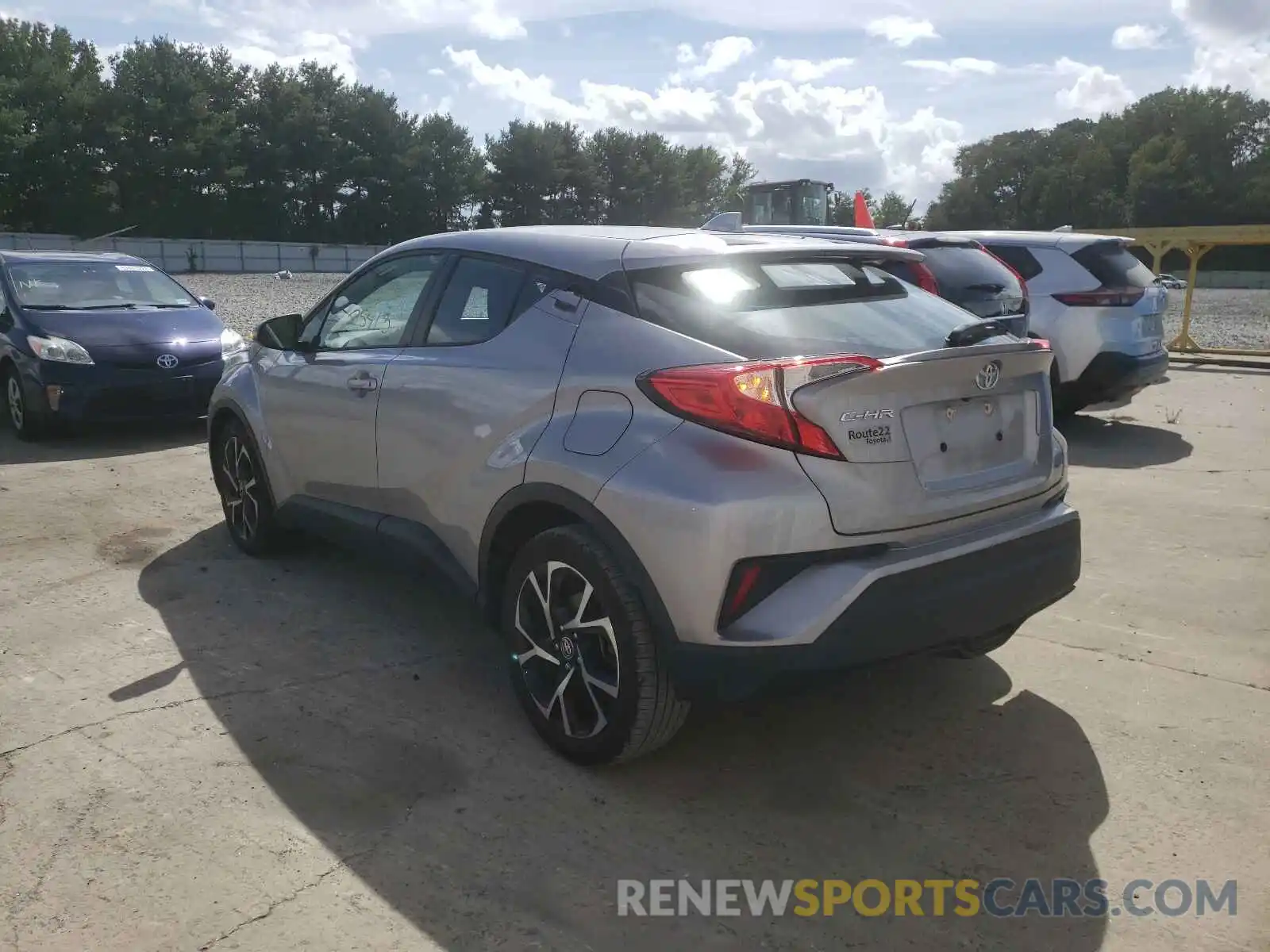 3 Photograph of a damaged car NMTKHMBX9KR074552 TOYOTA C-HR 2019