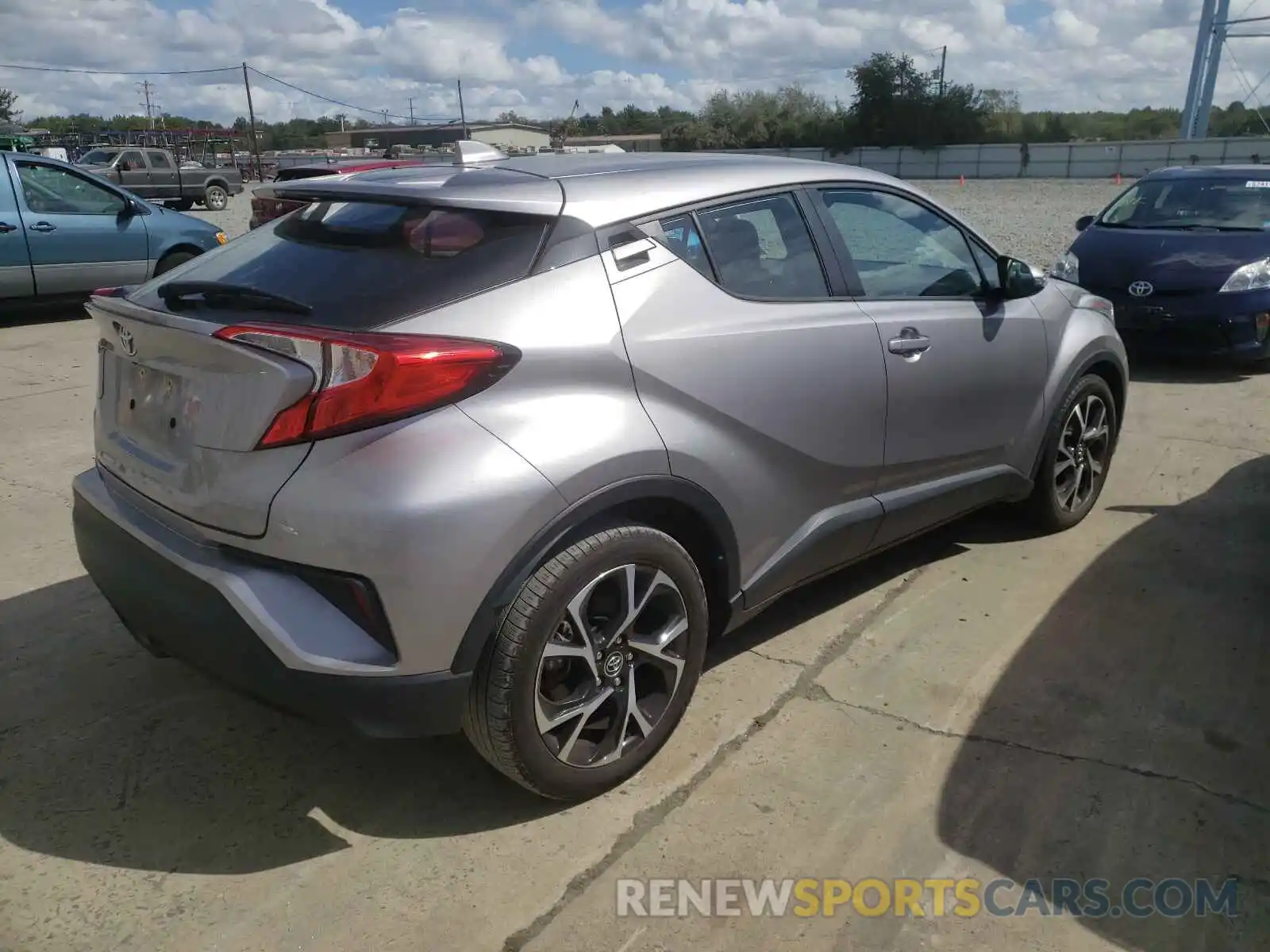 4 Photograph of a damaged car NMTKHMBX9KR074552 TOYOTA C-HR 2019