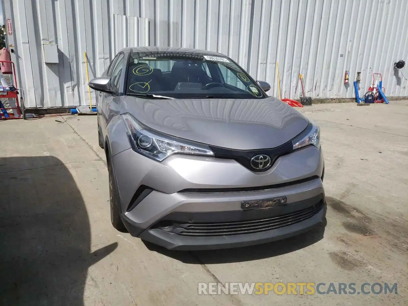 9 Photograph of a damaged car NMTKHMBX9KR074552 TOYOTA C-HR 2019