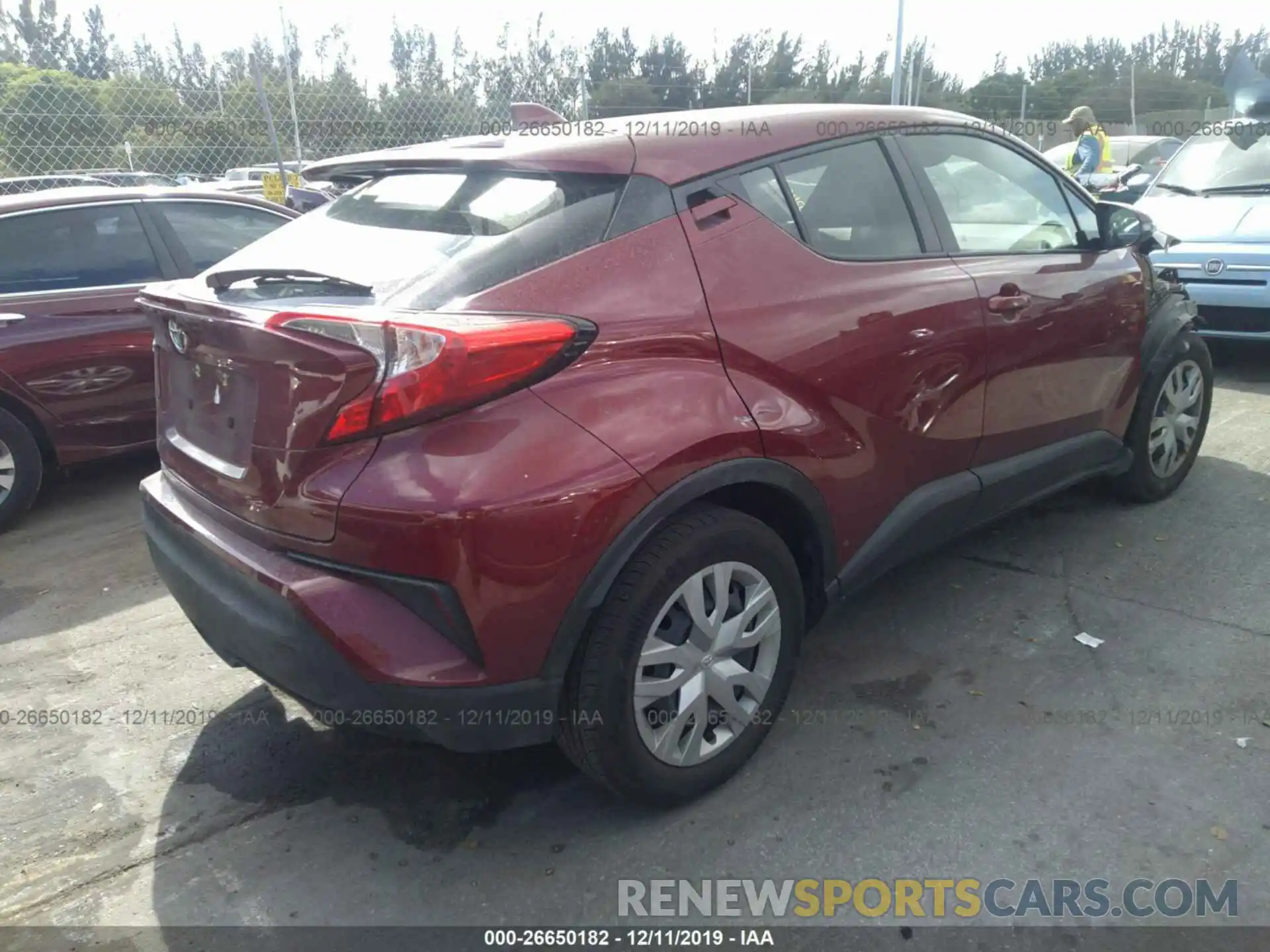 4 Photograph of a damaged car NMTKHMBX9KR074602 TOYOTA C-HR 2019