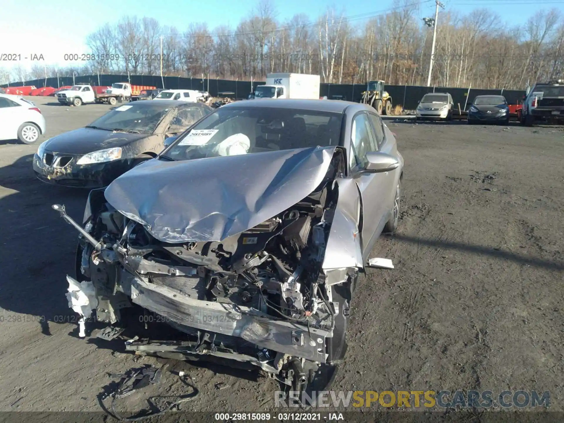 2 Photograph of a damaged car NMTKHMBX9KR074678 TOYOTA C-HR 2019