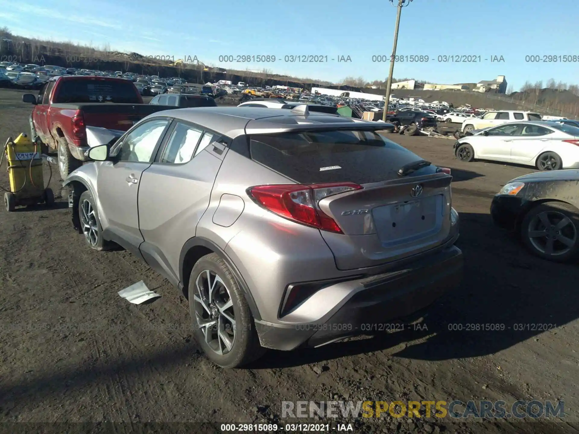 3 Photograph of a damaged car NMTKHMBX9KR074678 TOYOTA C-HR 2019