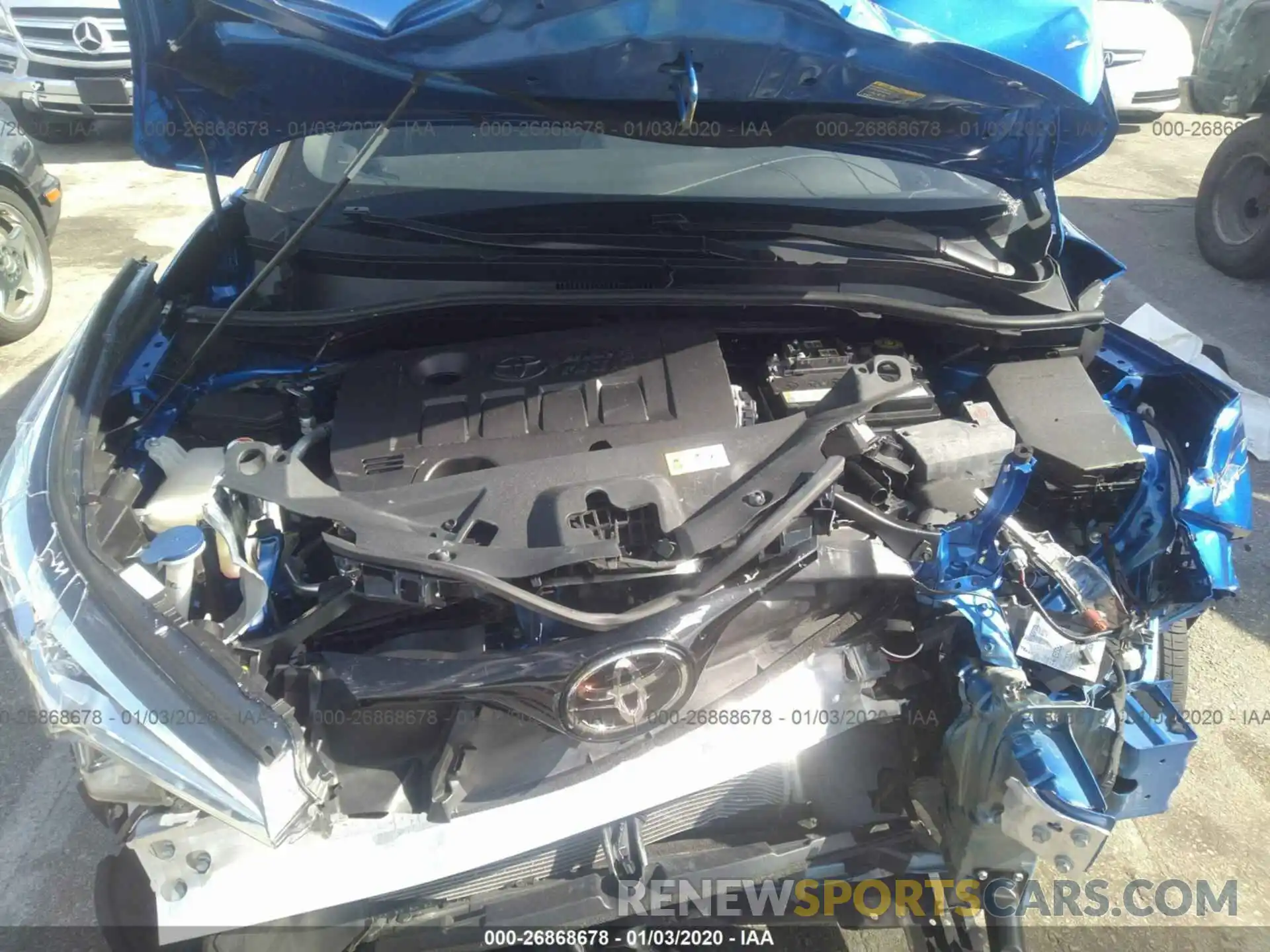 10 Photograph of a damaged car NMTKHMBX9KR075006 TOYOTA C-HR 2019