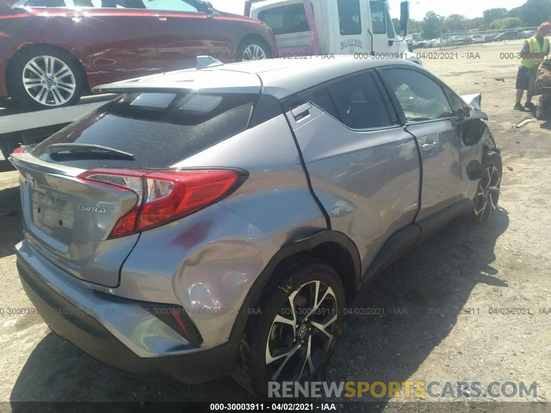 4 Photograph of a damaged car NMTKHMBX9KR075023 TOYOTA C-HR 2019