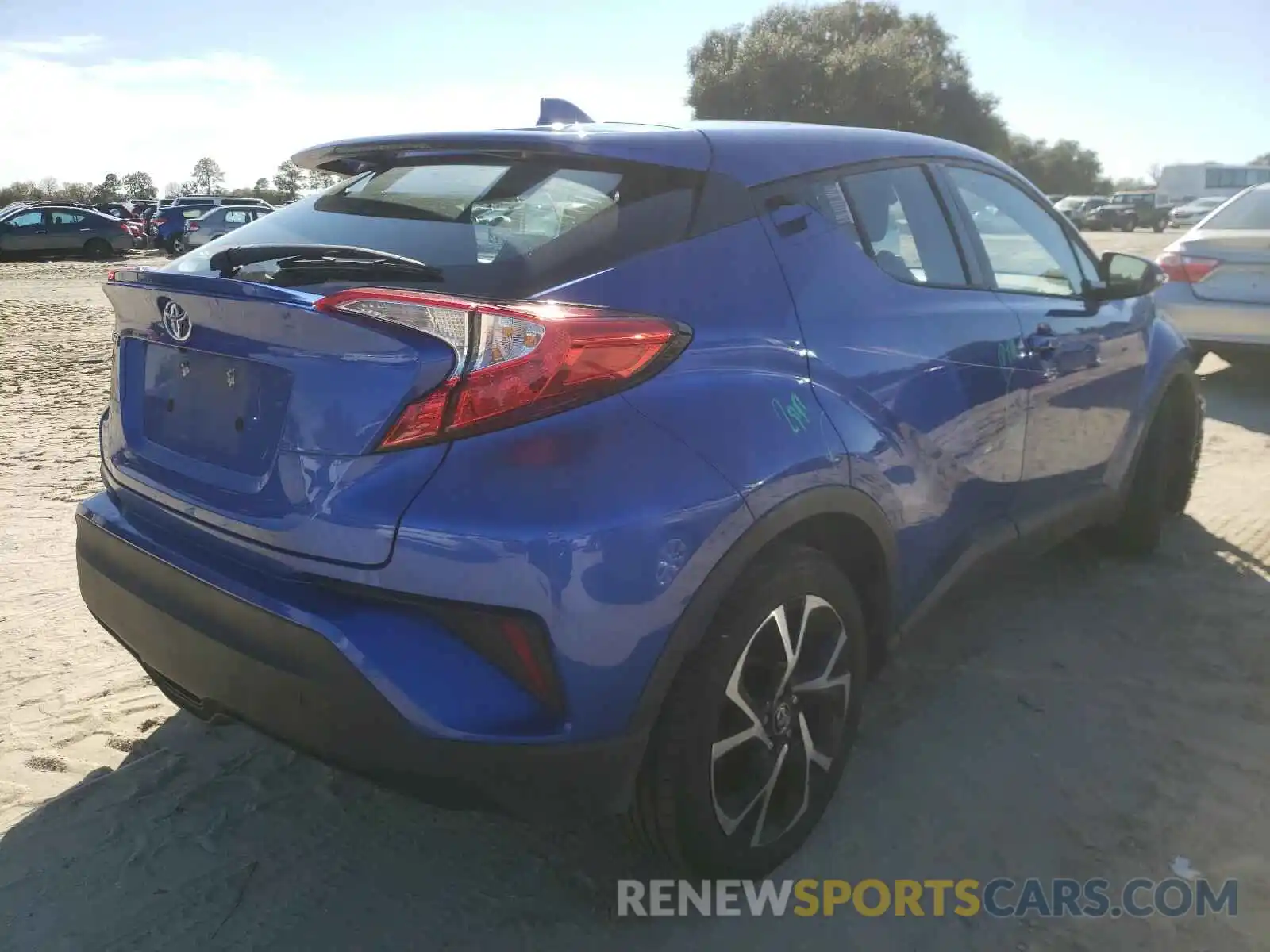 4 Photograph of a damaged car NMTKHMBX9KR075104 TOYOTA C-HR 2019