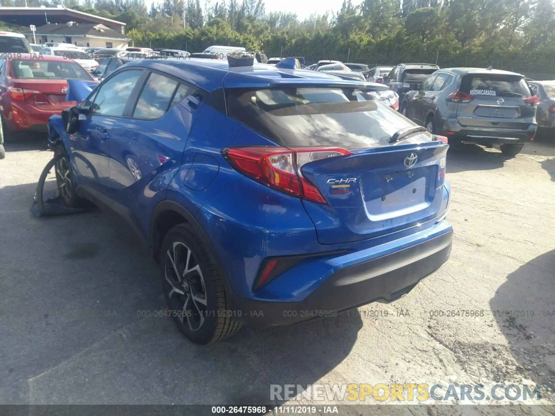 3 Photograph of a damaged car NMTKHMBX9KR075622 TOYOTA C-HR 2019