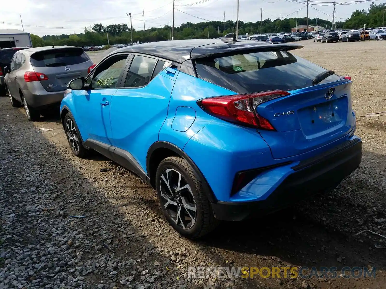 3 Фотография поврежденного автомобиля NMTKHMBX9KR075667 TOYOTA C-HR 2019