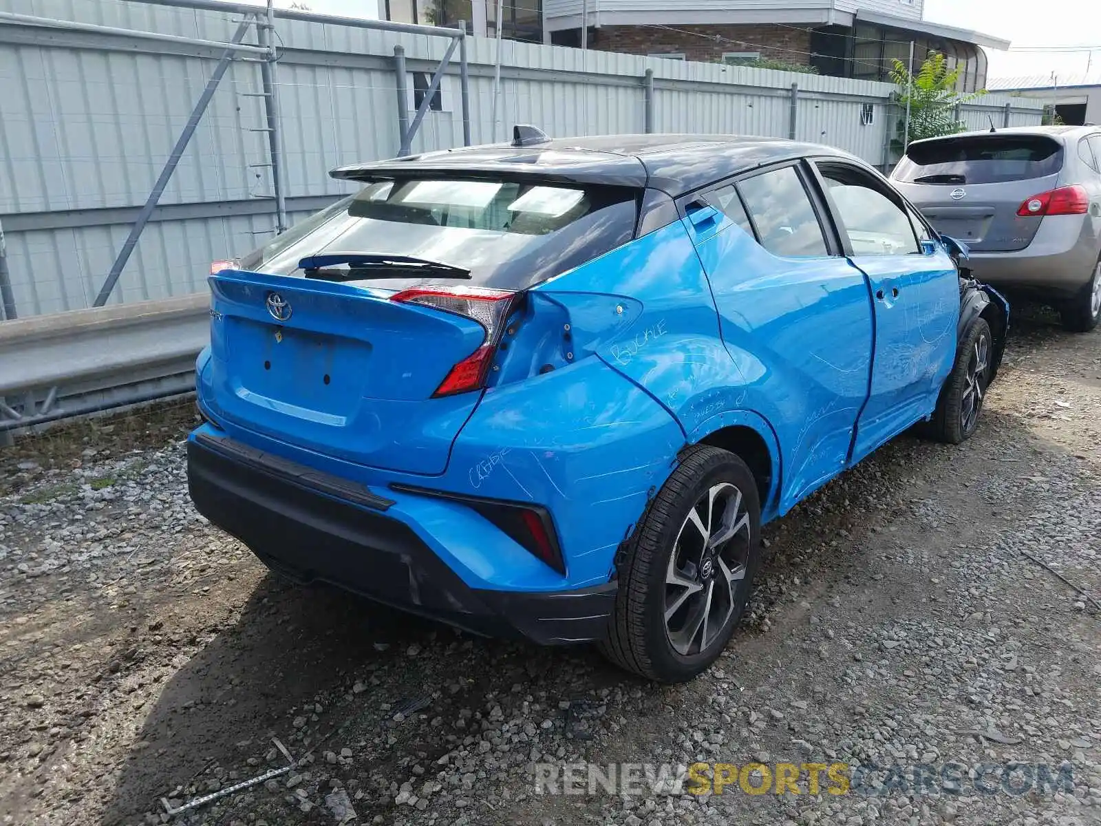 4 Photograph of a damaged car NMTKHMBX9KR075667 TOYOTA C-HR 2019