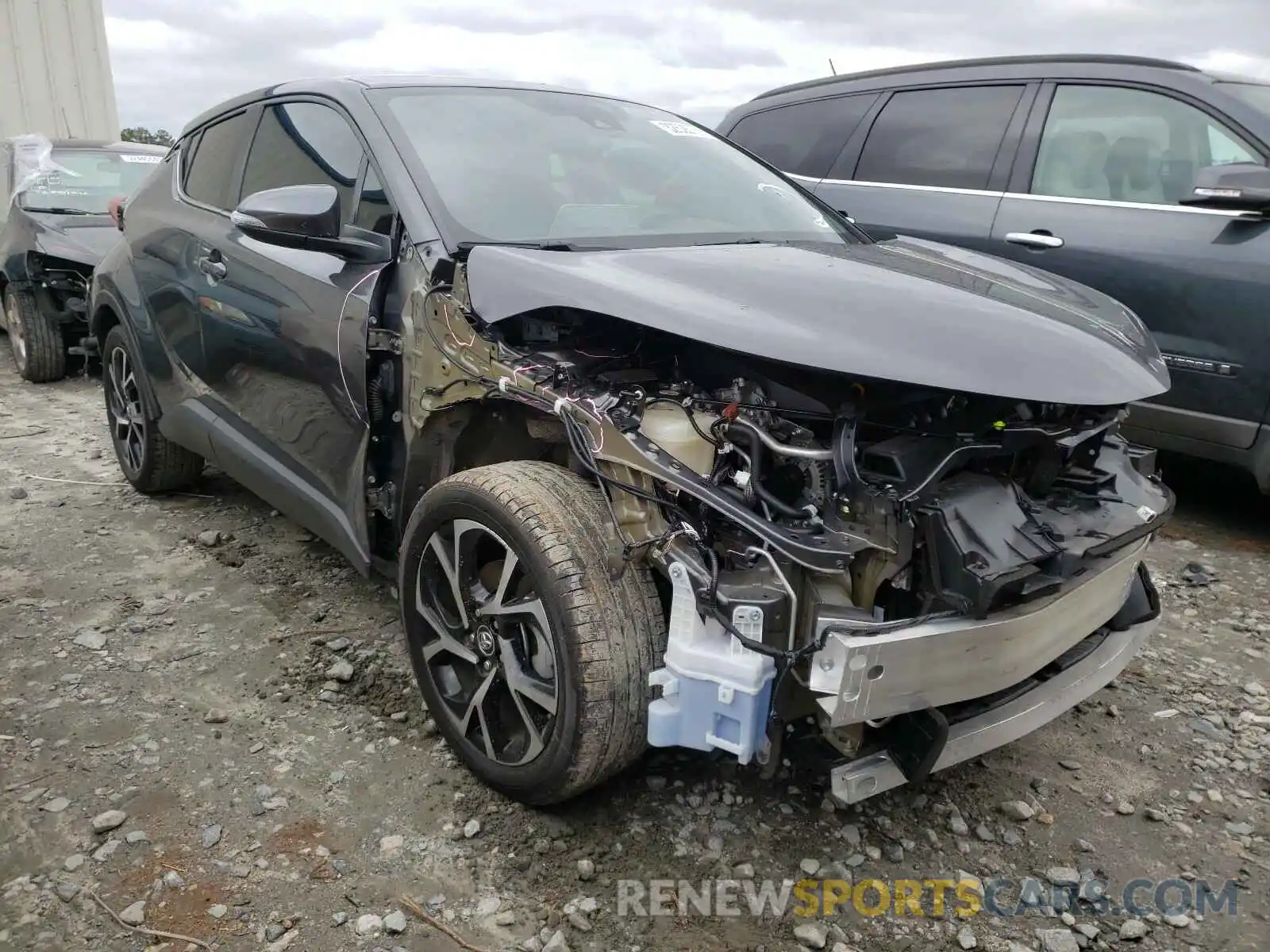 1 Photograph of a damaged car NMTKHMBX9KR077449 TOYOTA C-HR 2019