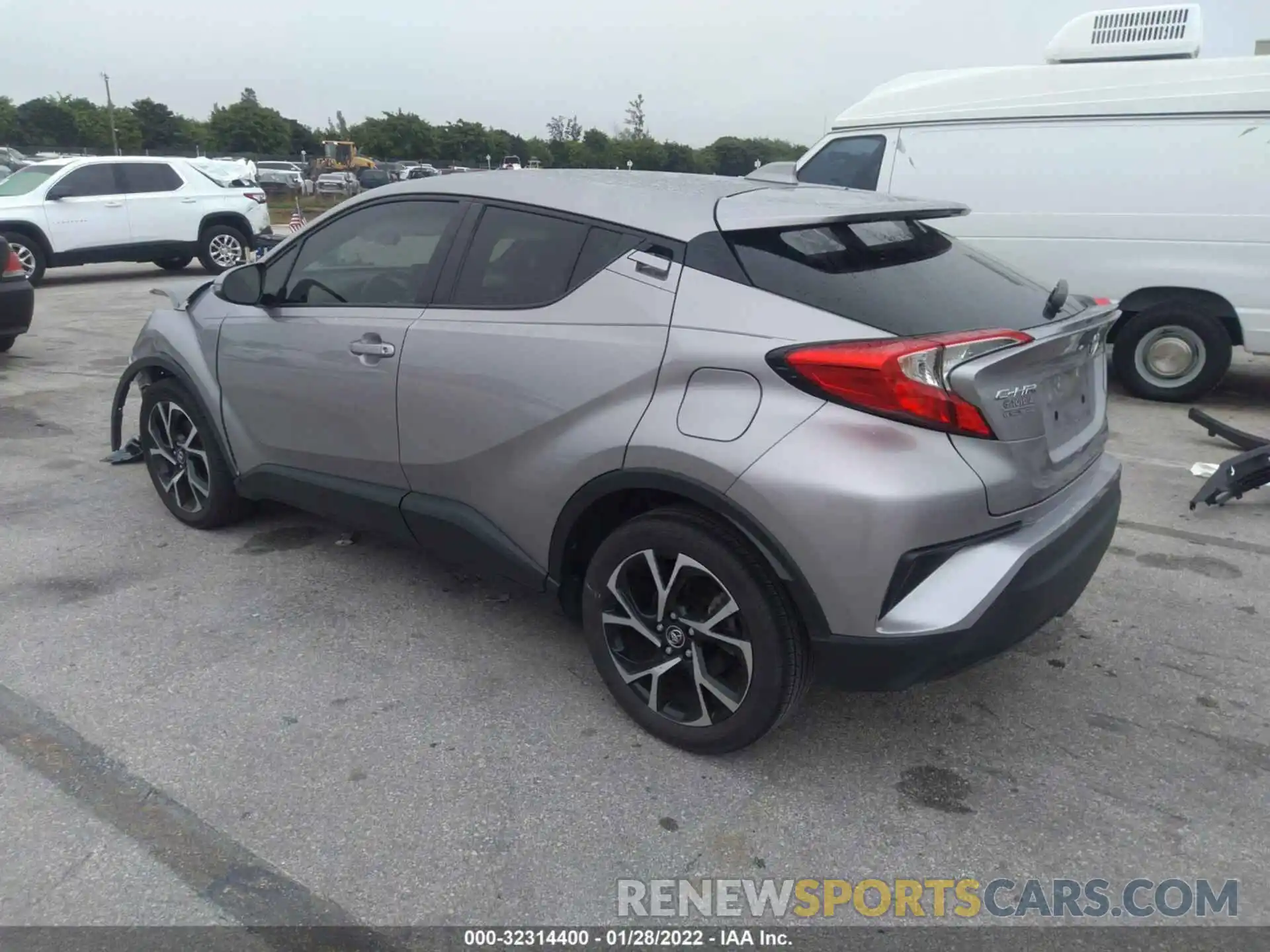 3 Photograph of a damaged car NMTKHMBX9KR078889 TOYOTA C-HR 2019