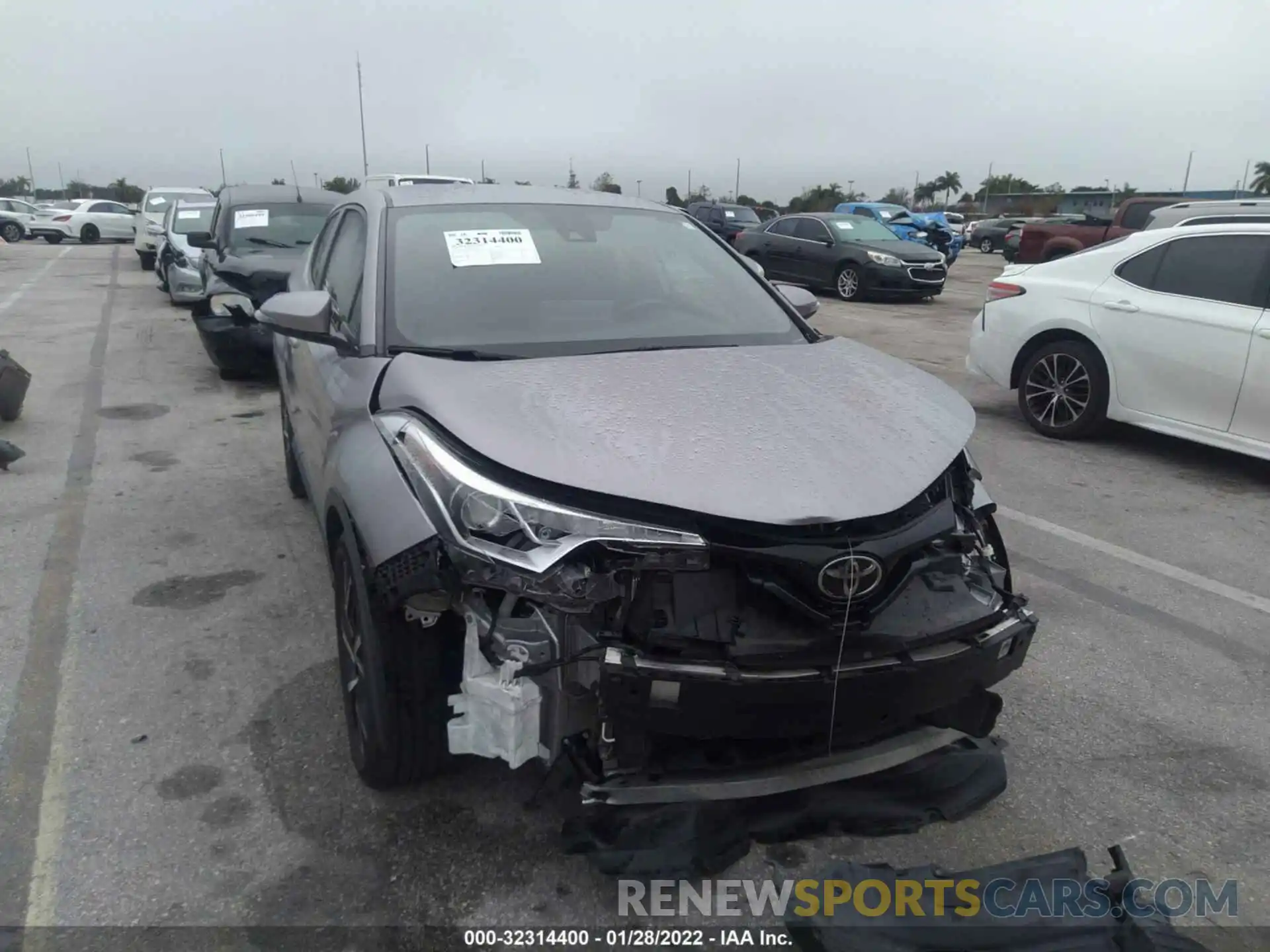 6 Photograph of a damaged car NMTKHMBX9KR078889 TOYOTA C-HR 2019