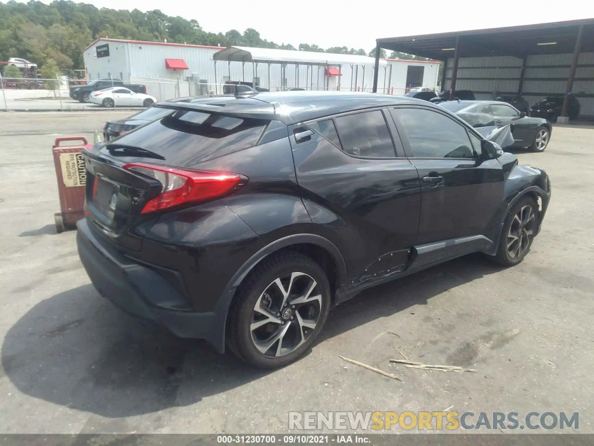 4 Photograph of a damaged car NMTKHMBX9KR078908 TOYOTA C-HR 2019