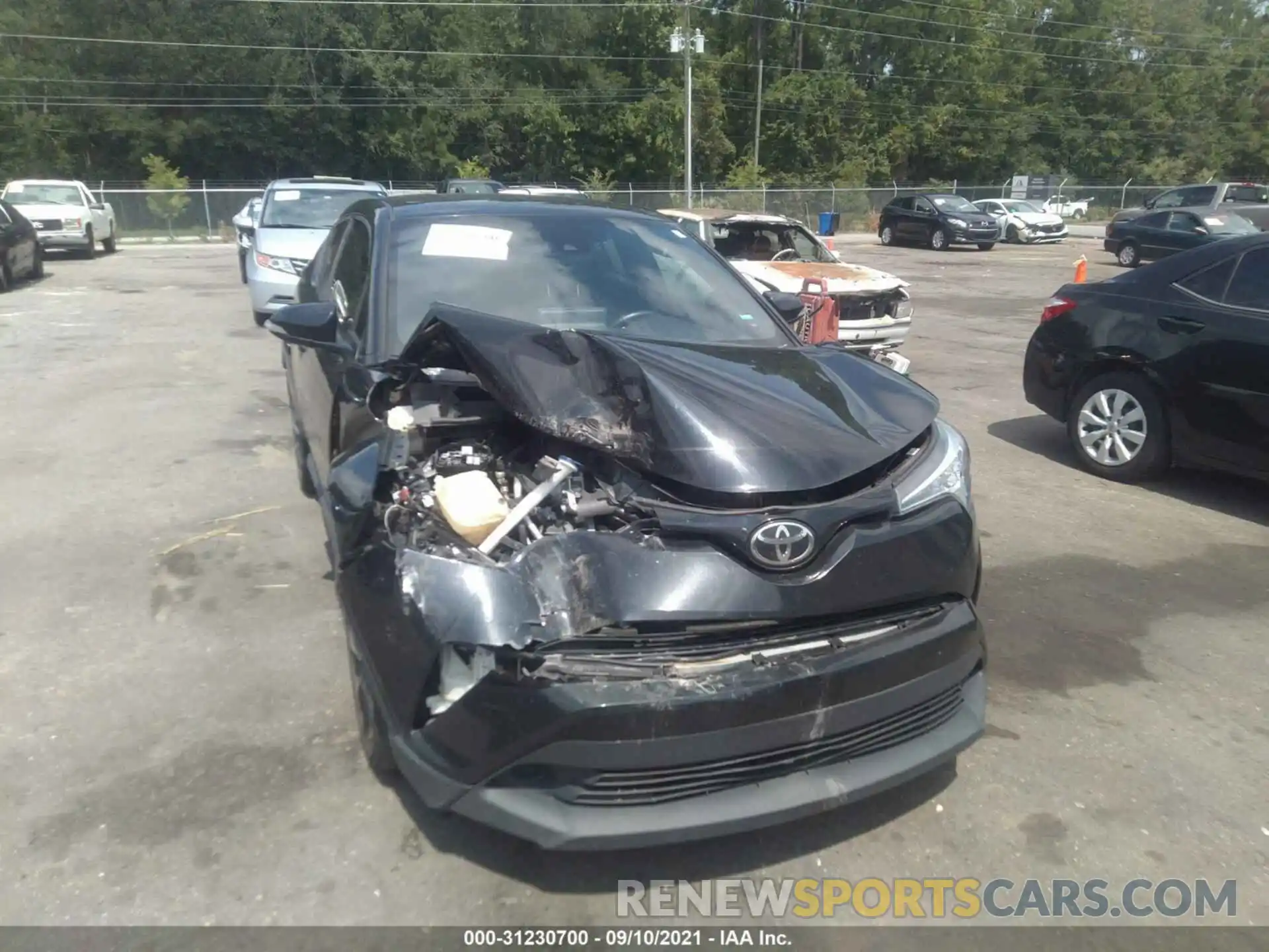 6 Photograph of a damaged car NMTKHMBX9KR078908 TOYOTA C-HR 2019