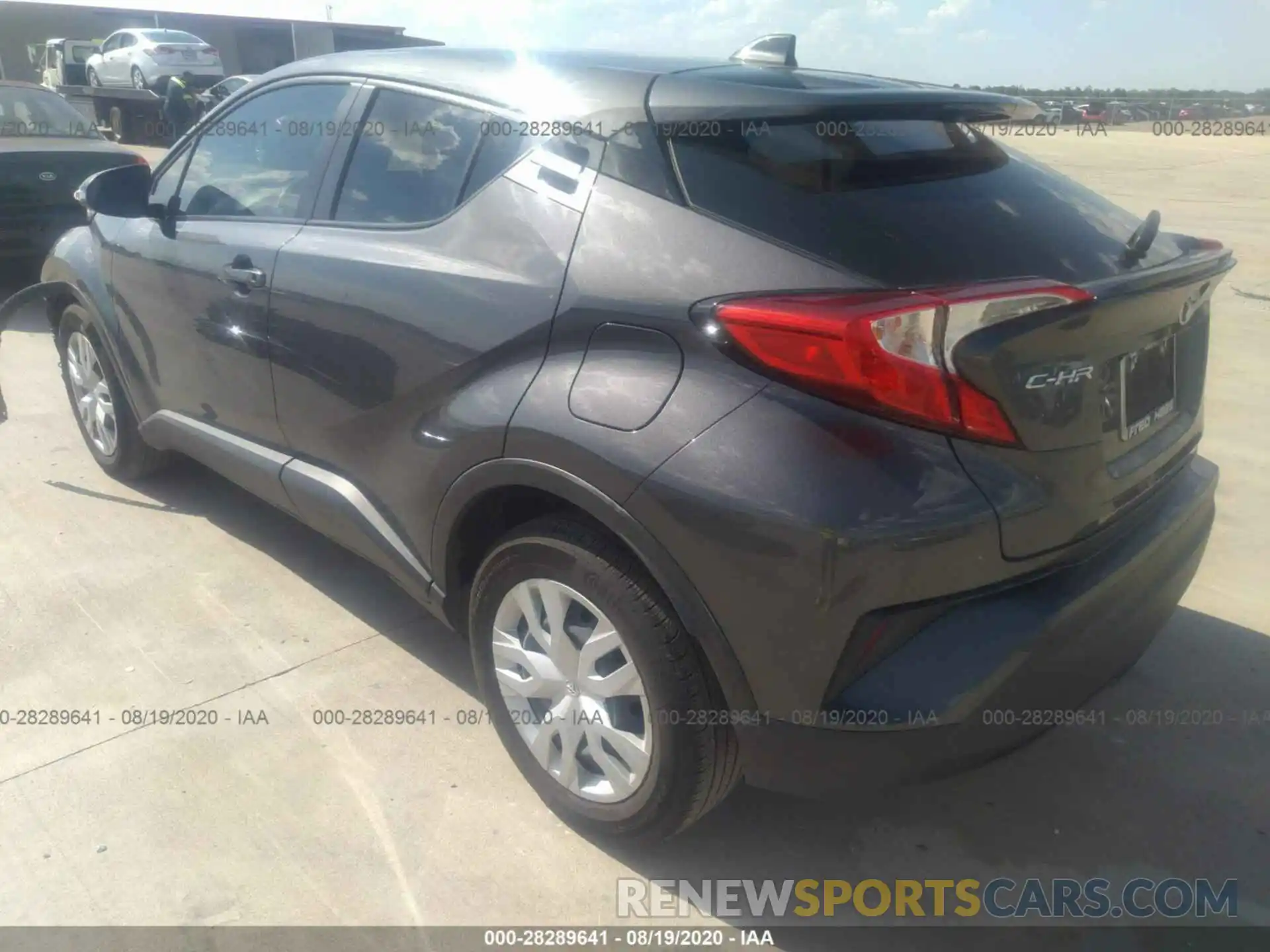 3 Photograph of a damaged car NMTKHMBX9KR079055 TOYOTA C-HR 2019