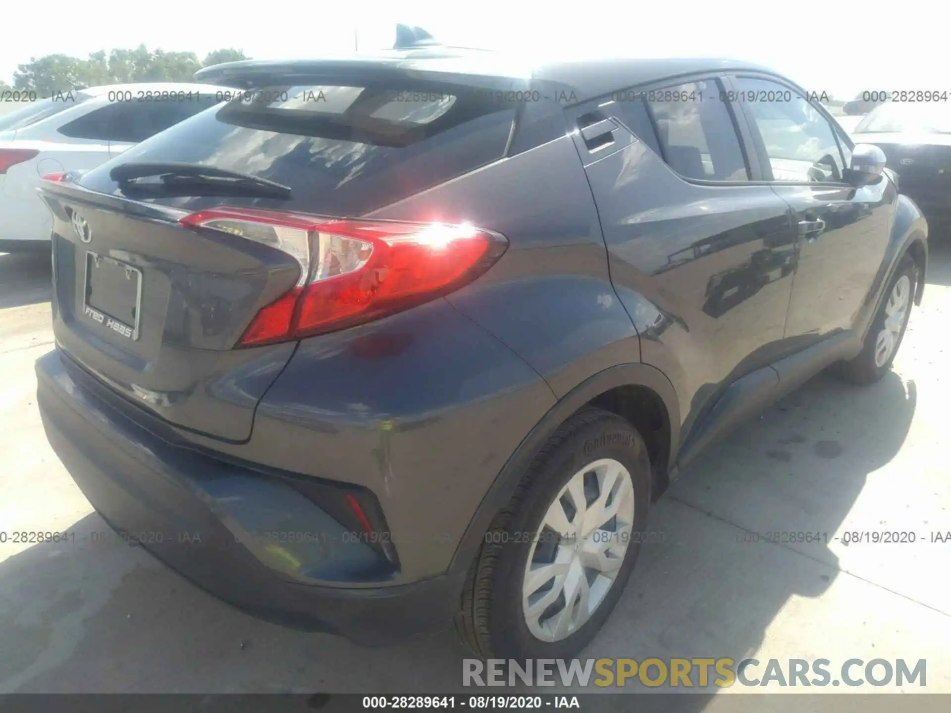 4 Photograph of a damaged car NMTKHMBX9KR079055 TOYOTA C-HR 2019