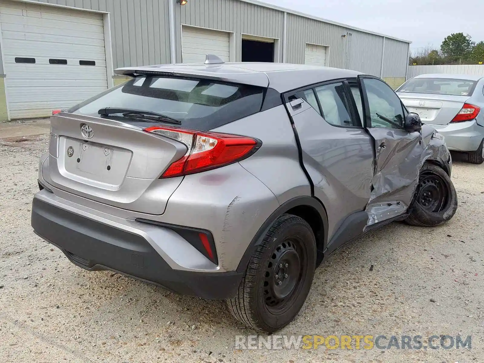 4 Photograph of a damaged car NMTKHMBX9KR079248 TOYOTA C-HR 2019