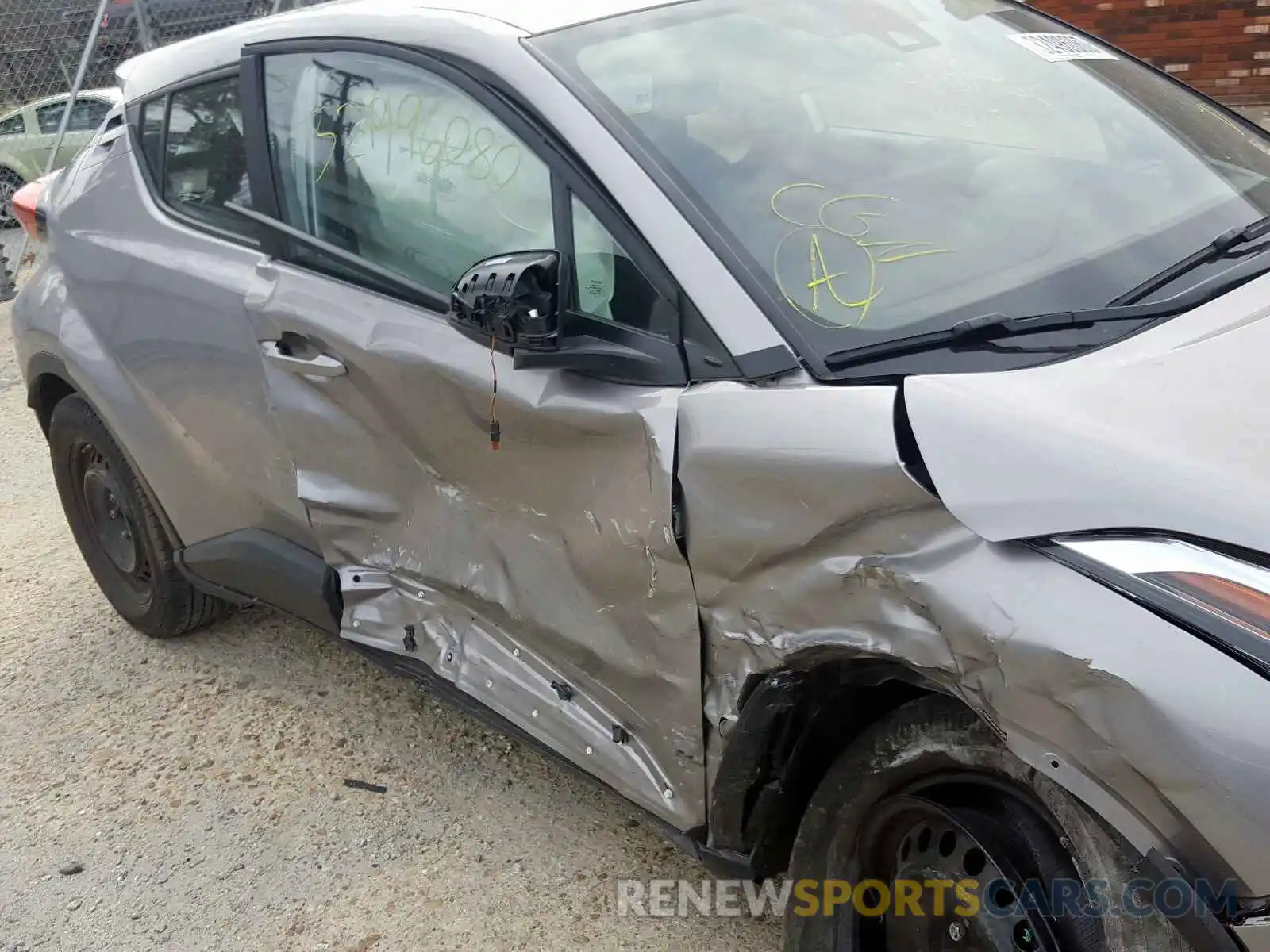 9 Photograph of a damaged car NMTKHMBX9KR079248 TOYOTA C-HR 2019