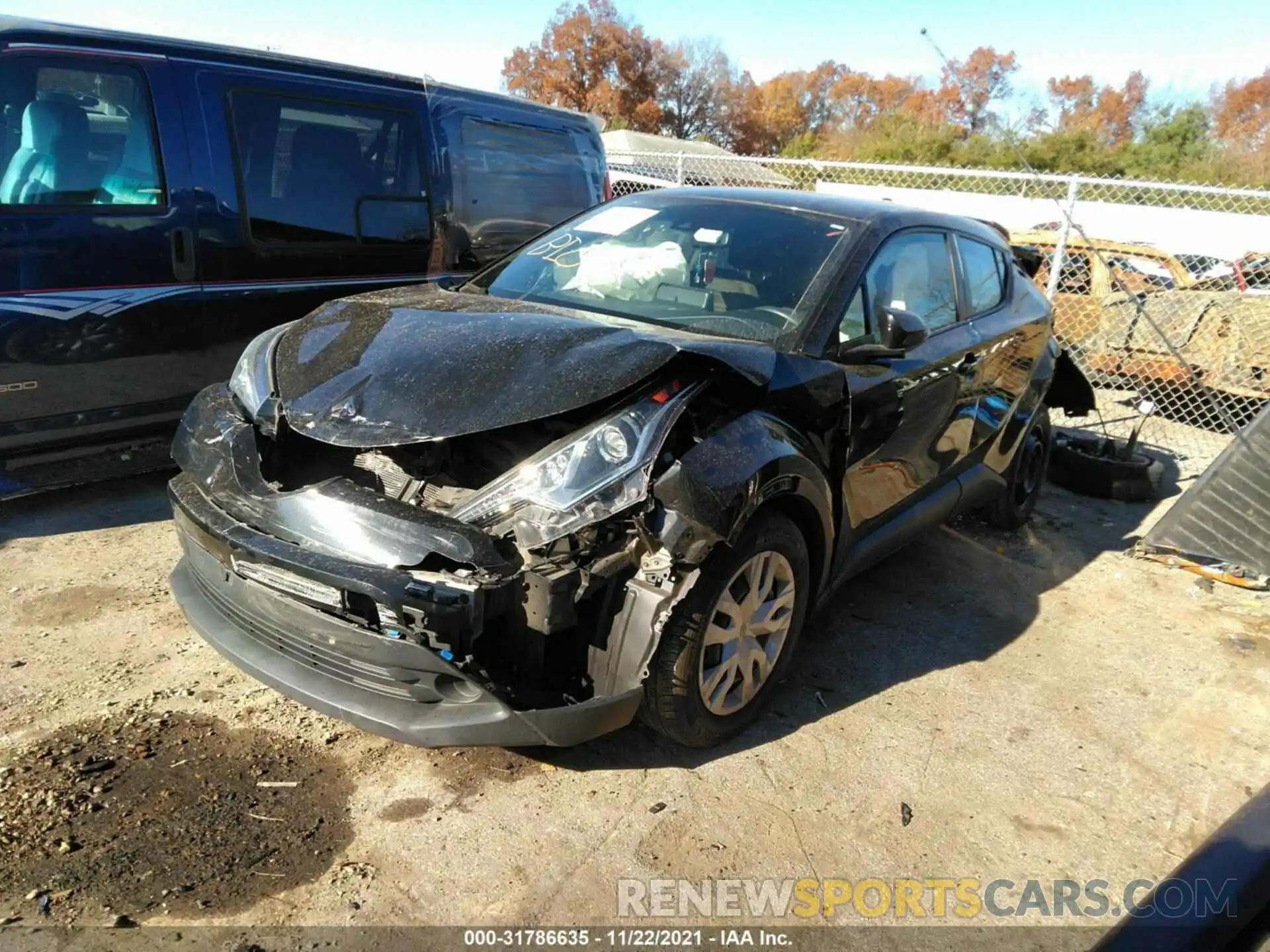 2 Photograph of a damaged car NMTKHMBX9KR079363 TOYOTA C-HR 2019