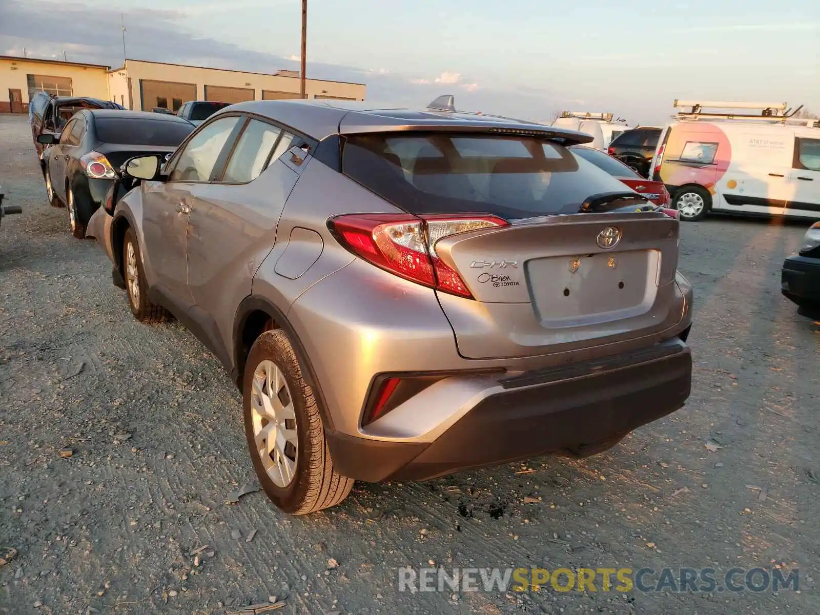 3 Photograph of a damaged car NMTKHMBX9KR079752 TOYOTA C-HR 2019