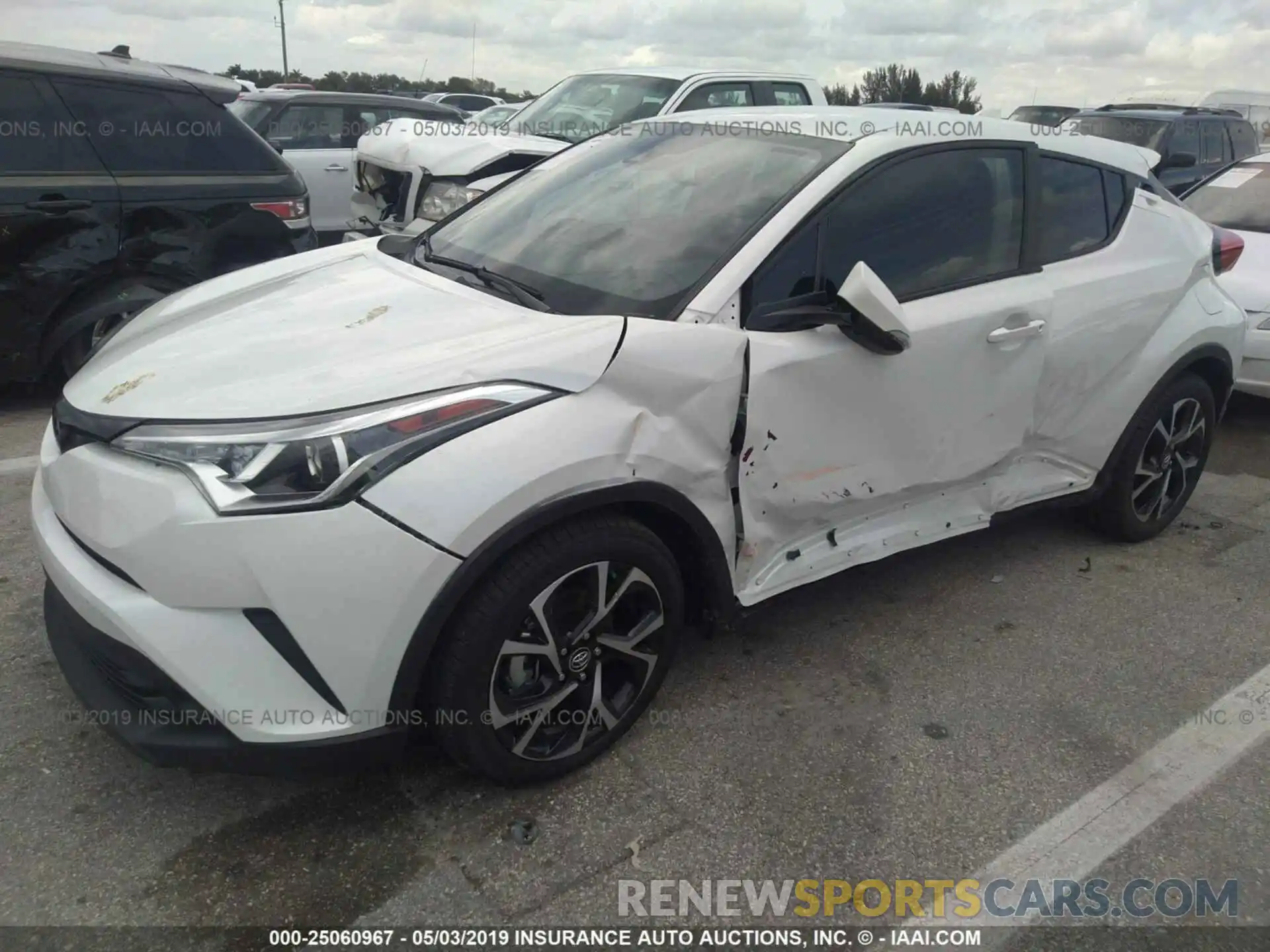 6 Фотография поврежденного автомобиля NMTKHMBX9KR080304 TOYOTA C-HR 2019