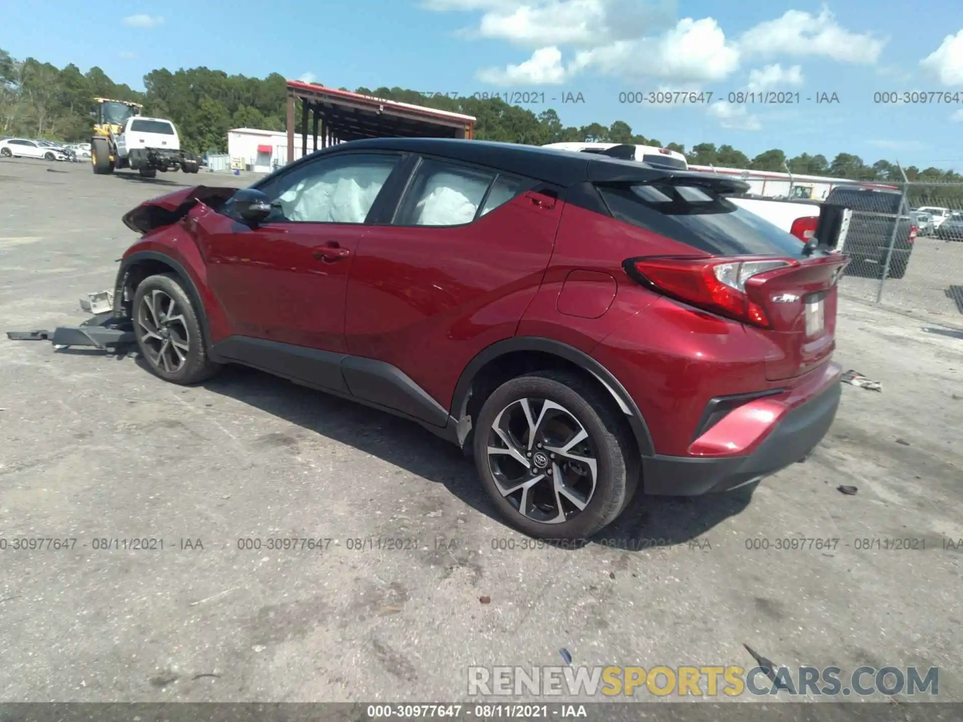 3 Photograph of a damaged car NMTKHMBX9KR081632 TOYOTA C-HR 2019