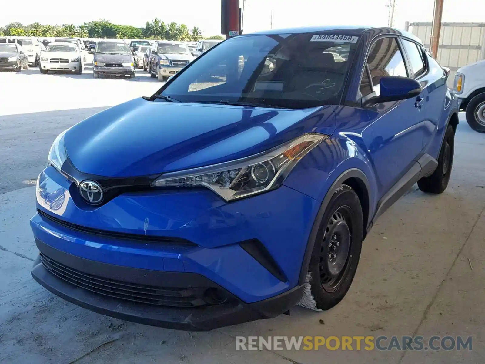 2 Photograph of a damaged car NMTKHMBX9KR082523 TOYOTA C-HR 2019