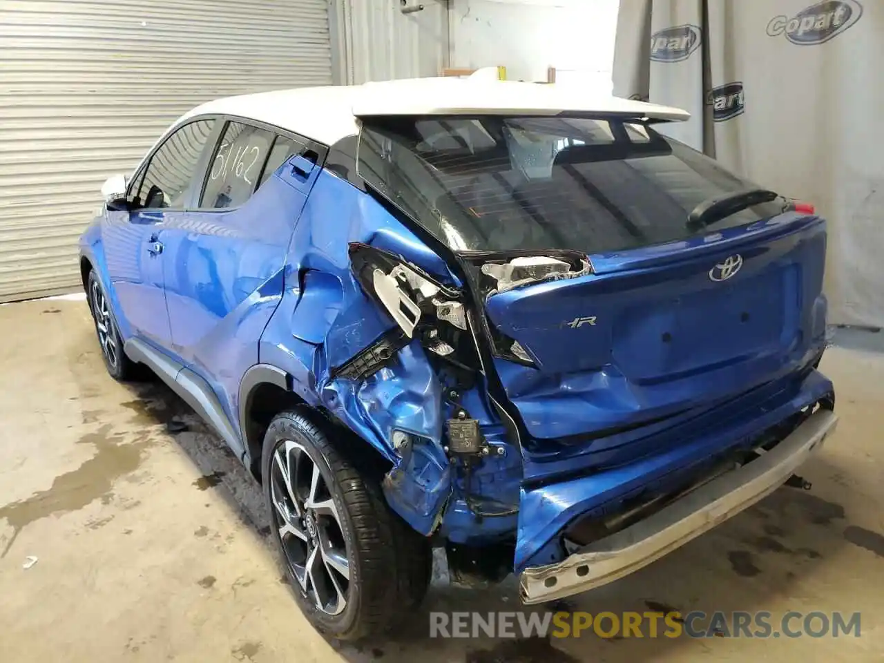 3 Photograph of a damaged car NMTKHMBX9KR082800 TOYOTA C-HR 2019