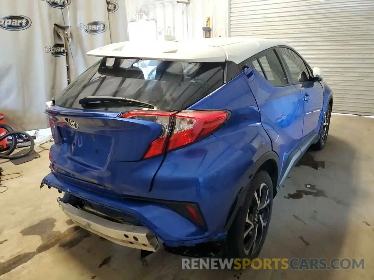 4 Photograph of a damaged car NMTKHMBX9KR082800 TOYOTA C-HR 2019