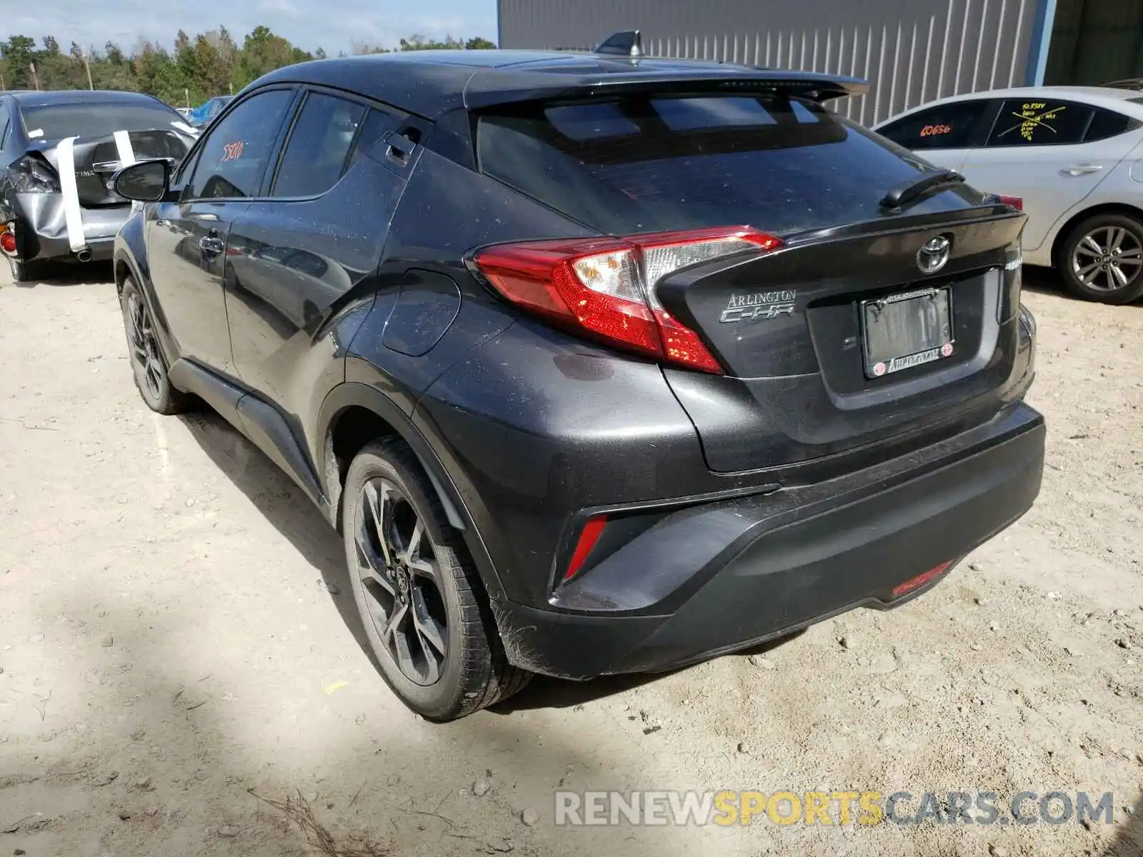 3 Photograph of a damaged car NMTKHMBX9KR083462 TOYOTA C-HR 2019