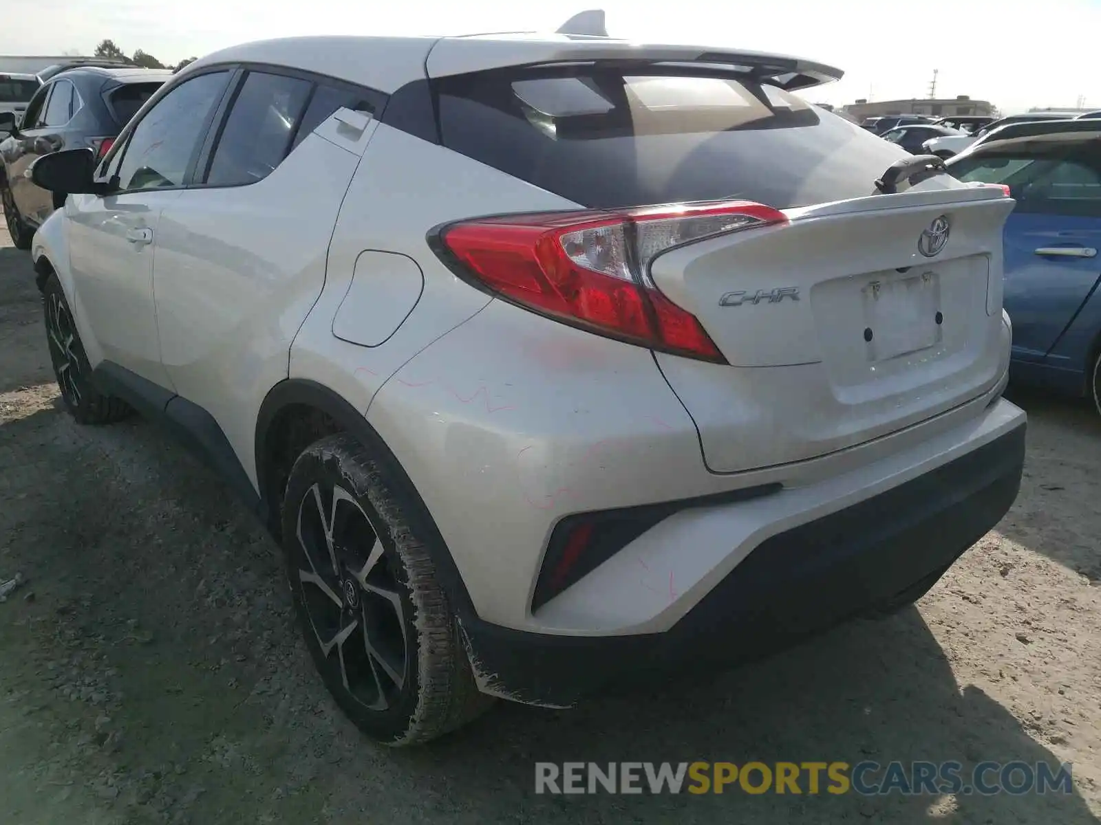 3 Photograph of a damaged car NMTKHMBX9KR083705 TOYOTA C-HR 2019