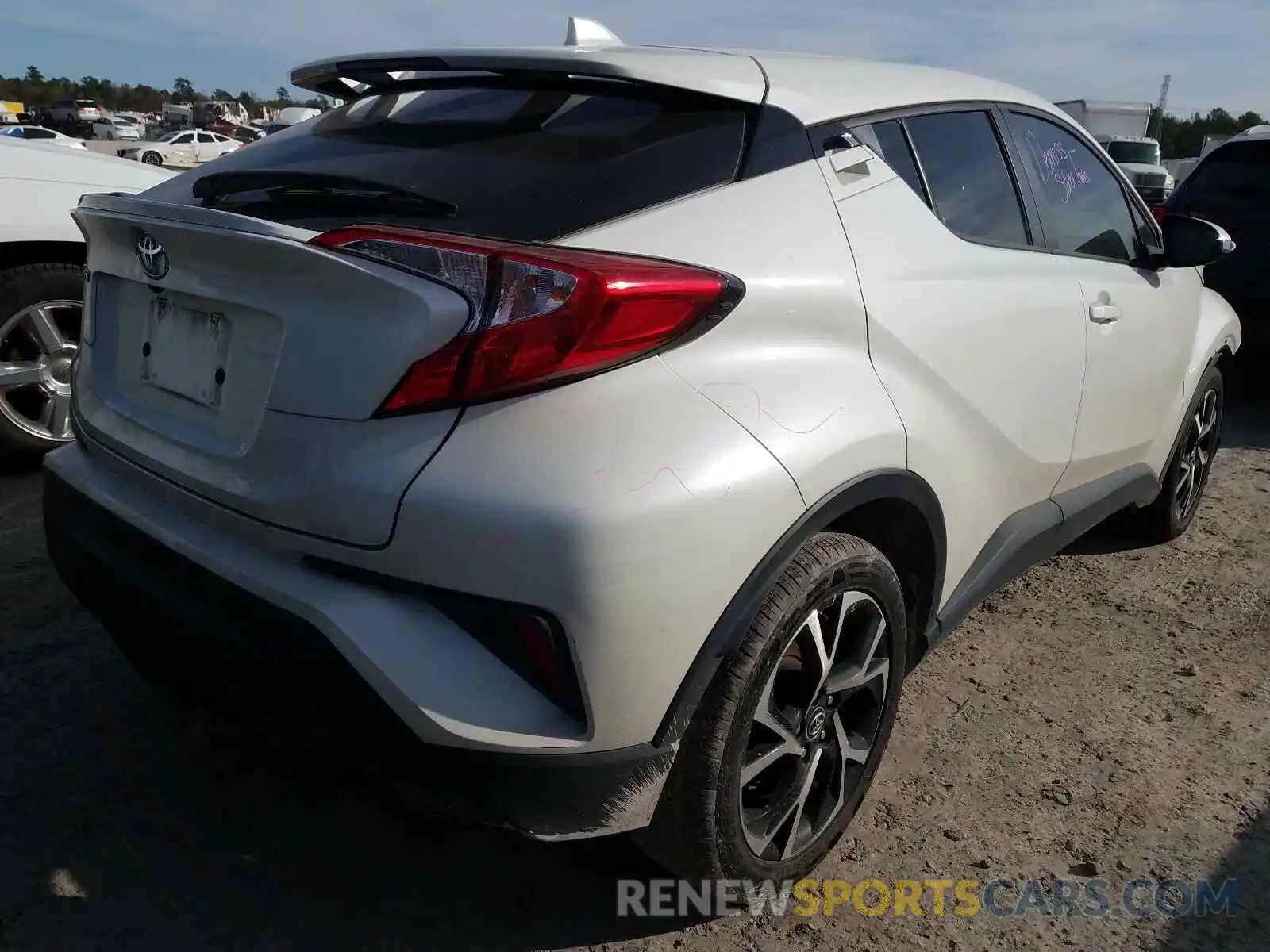 4 Photograph of a damaged car NMTKHMBX9KR083705 TOYOTA C-HR 2019