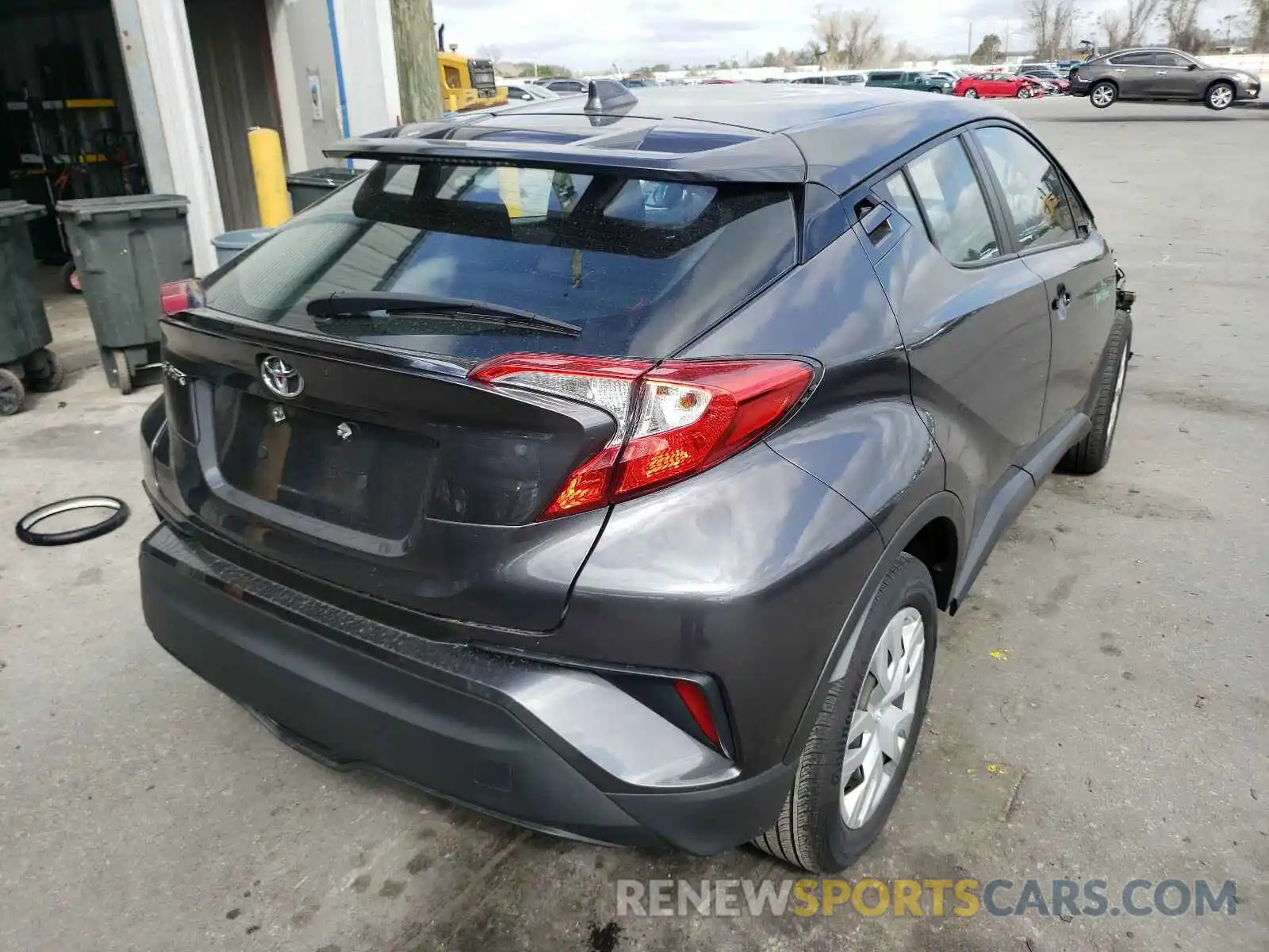 4 Photograph of a damaged car NMTKHMBX9KR083994 TOYOTA C-HR 2019