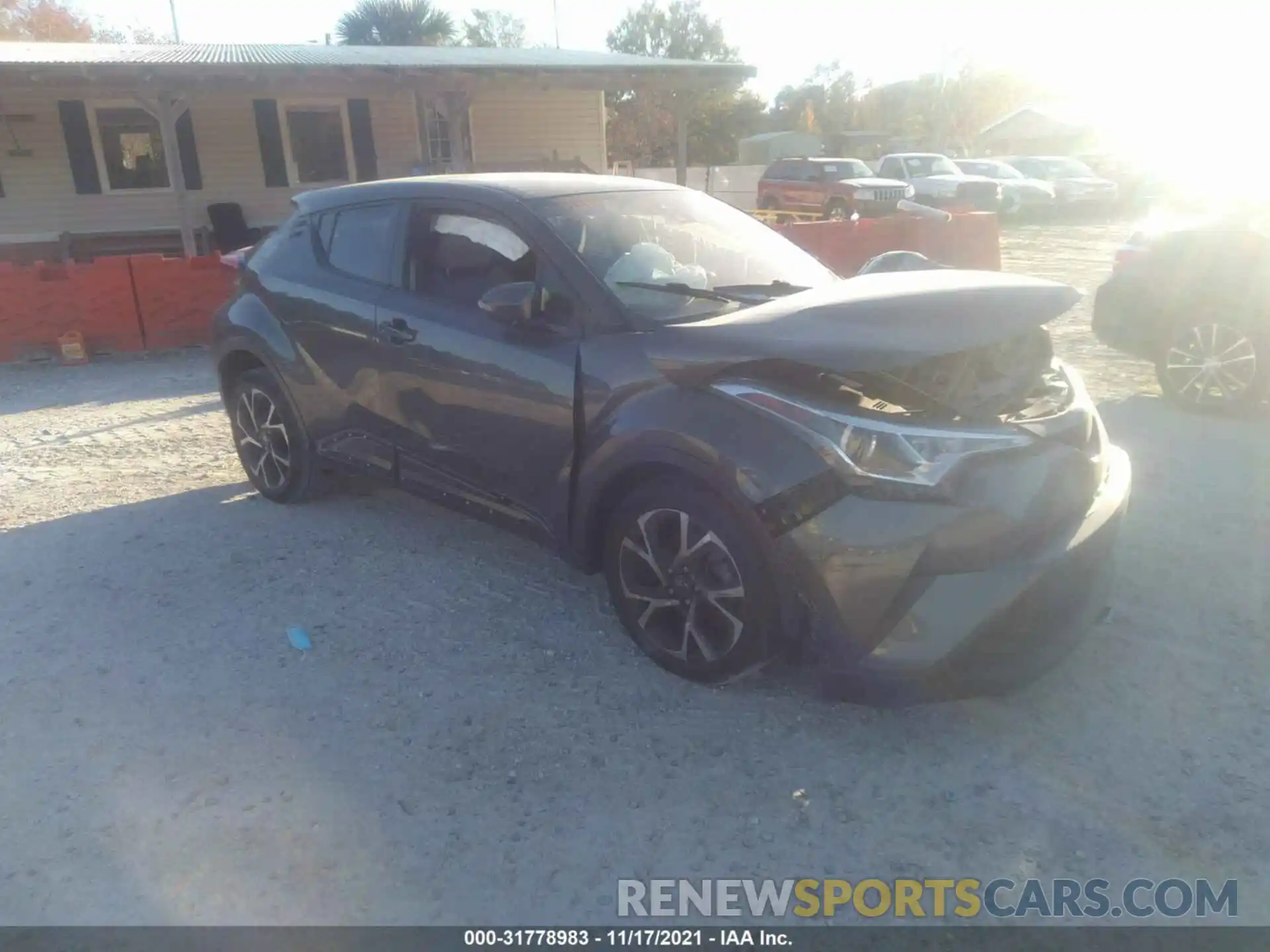 1 Photograph of a damaged car NMTKHMBX9KR084076 TOYOTA C-HR 2019