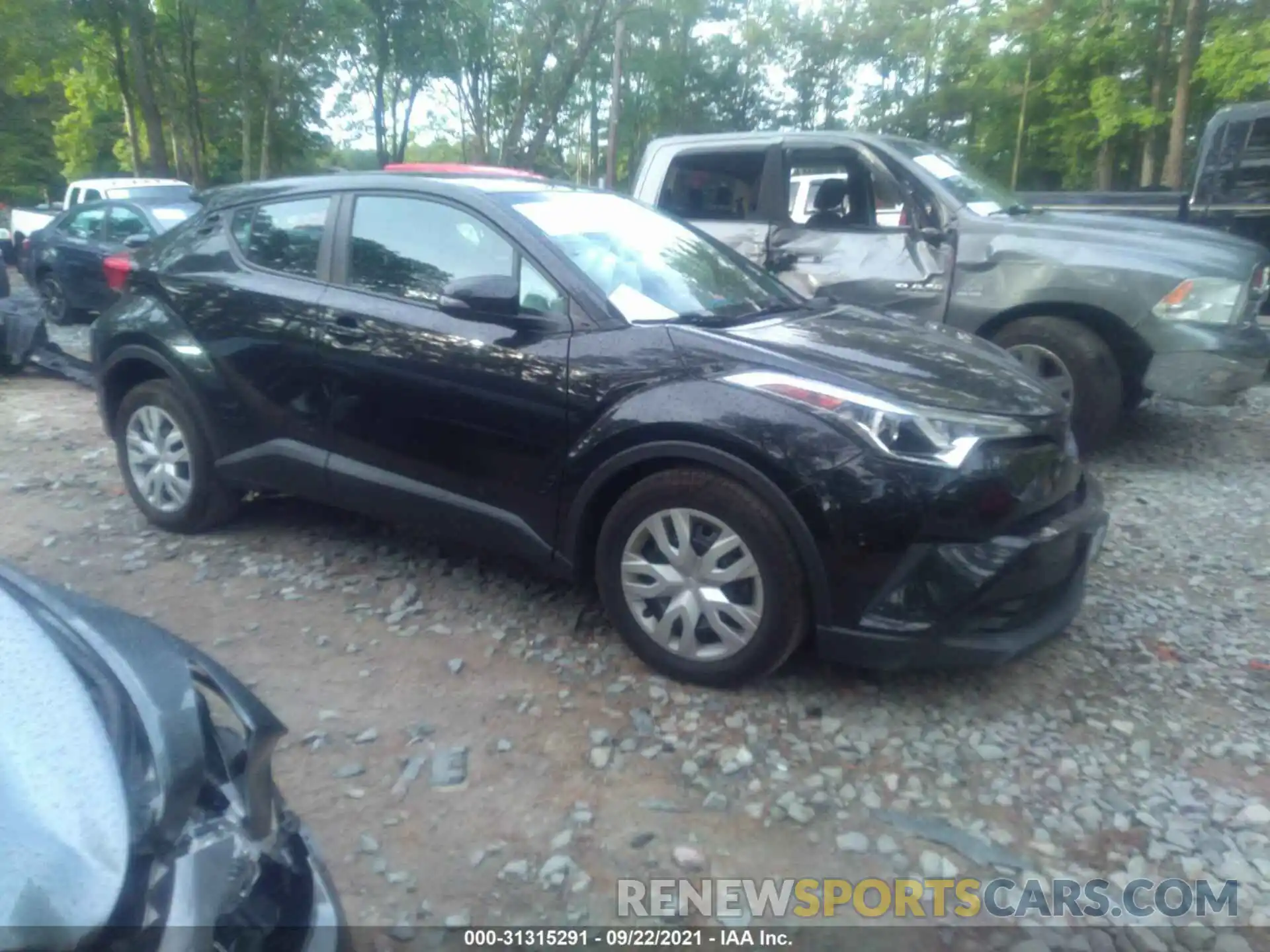 1 Photograph of a damaged car NMTKHMBX9KR084966 TOYOTA C-HR 2019