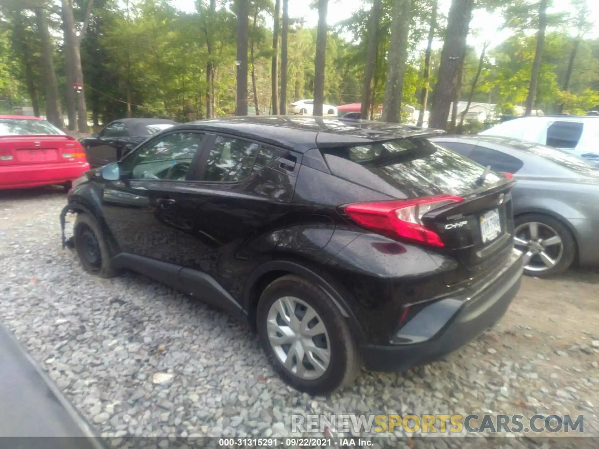 3 Photograph of a damaged car NMTKHMBX9KR084966 TOYOTA C-HR 2019