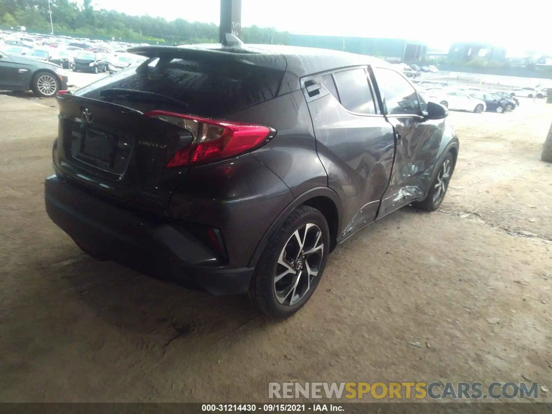 4 Photograph of a damaged car NMTKHMBX9KR085079 TOYOTA C-HR 2019