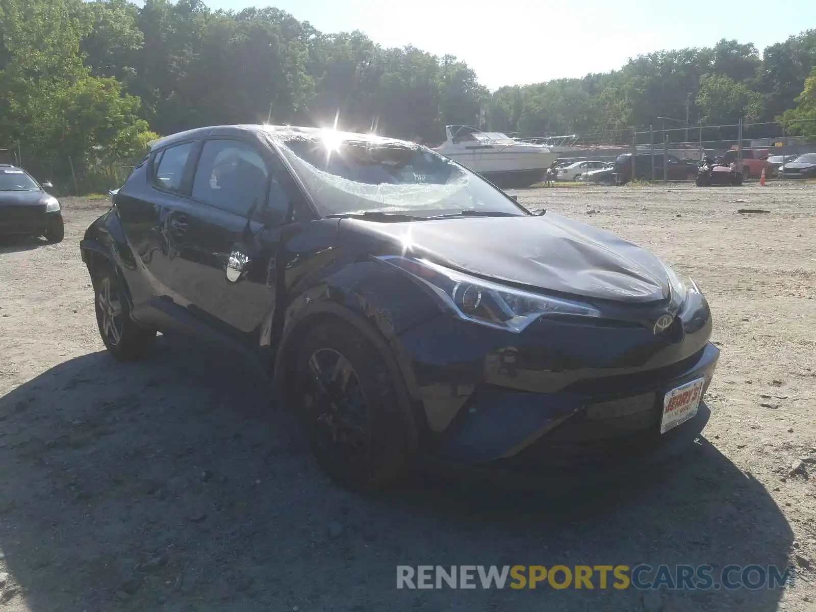 1 Photograph of a damaged car NMTKHMBX9KR085096 TOYOTA C-HR 2019