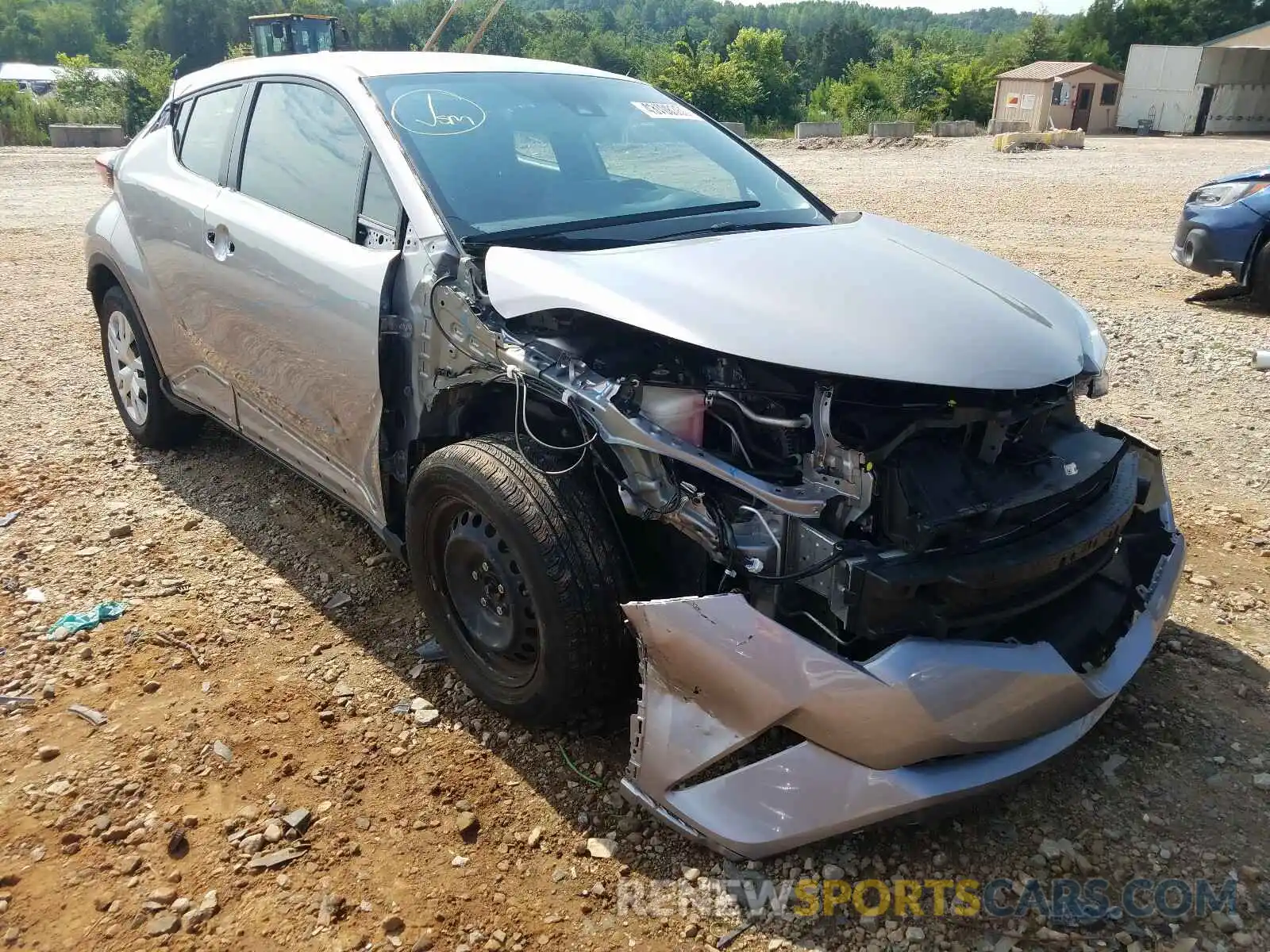 1 Photograph of a damaged car NMTKHMBX9KR085986 TOYOTA C-HR 2019