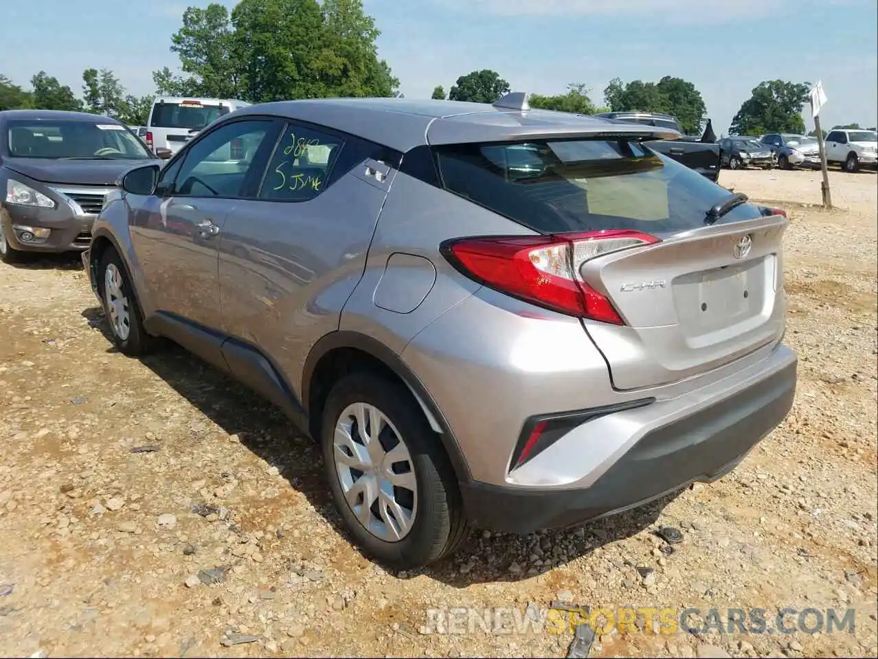 3 Photograph of a damaged car NMTKHMBX9KR085986 TOYOTA C-HR 2019