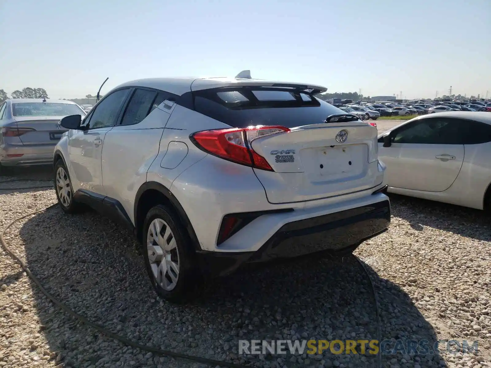 3 Photograph of a damaged car NMTKHMBX9KR086040 TOYOTA C-HR 2019