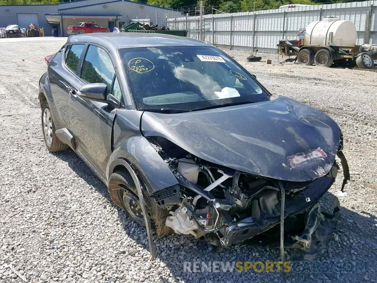 1 Photograph of a damaged car NMTKHMBX9KR086233 TOYOTA C-HR 2019