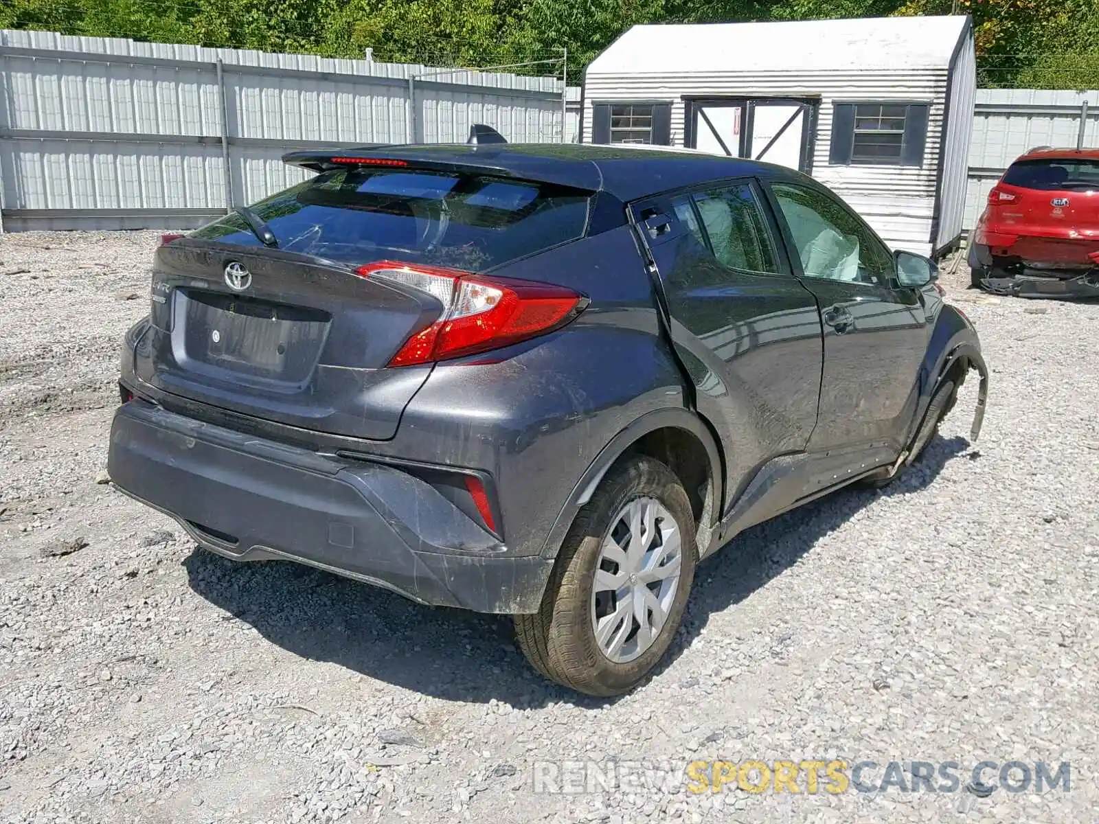 4 Photograph of a damaged car NMTKHMBX9KR086233 TOYOTA C-HR 2019