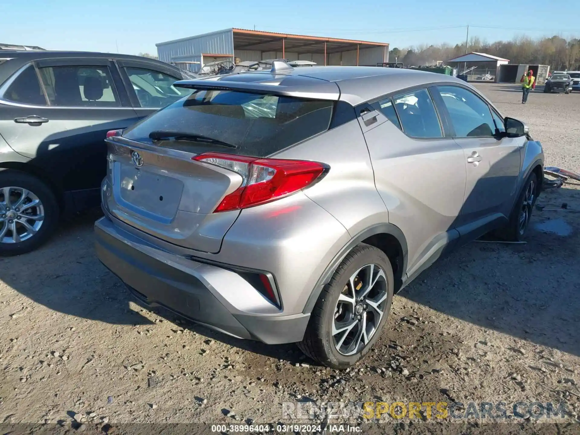 4 Фотография поврежденного автомобиля NMTKHMBX9KR086359 TOYOTA C-HR 2019