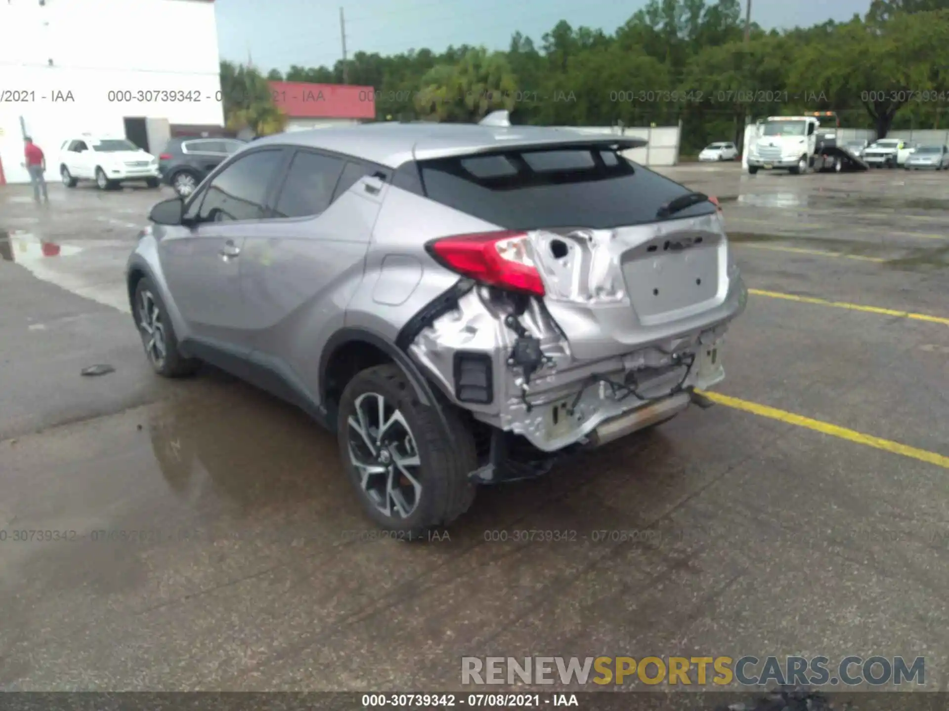 3 Photograph of a damaged car NMTKHMBX9KR089312 TOYOTA C-HR 2019