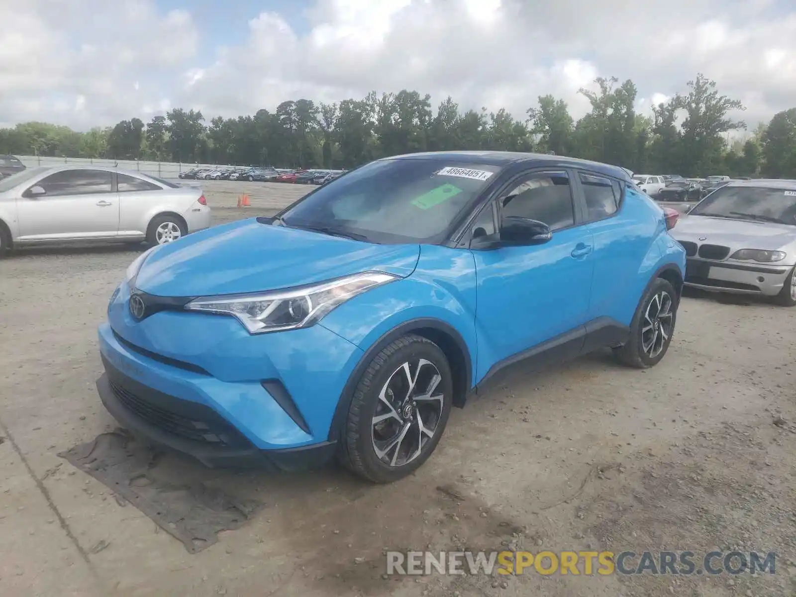 2 Фотография поврежденного автомобиля NMTKHMBX9KR090119 TOYOTA C-HR 2019