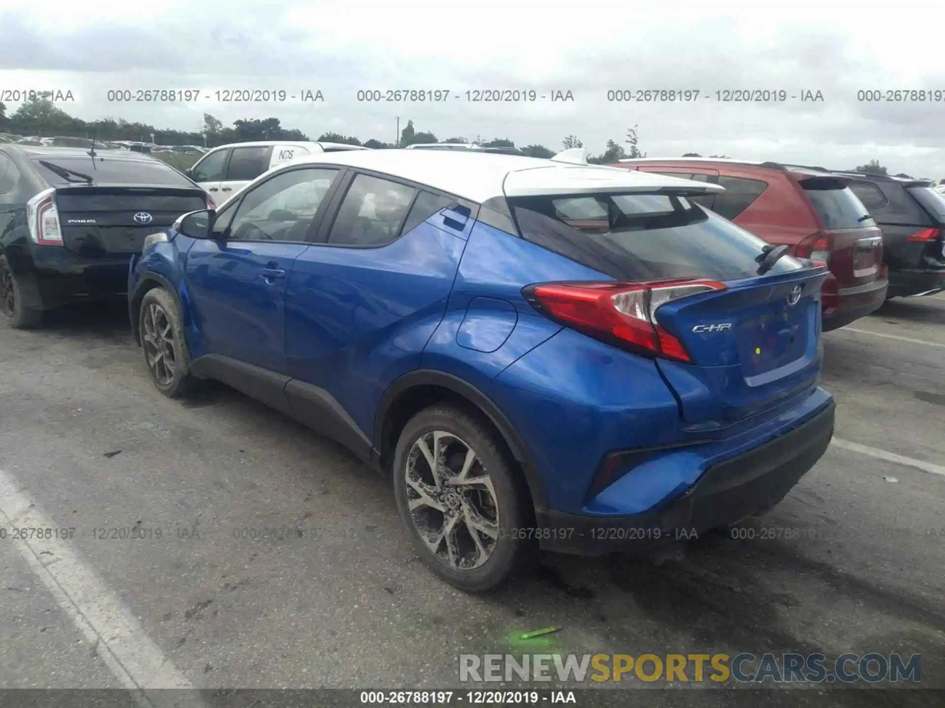 3 Photograph of a damaged car NMTKHMBX9KR090184 TOYOTA C-HR 2019