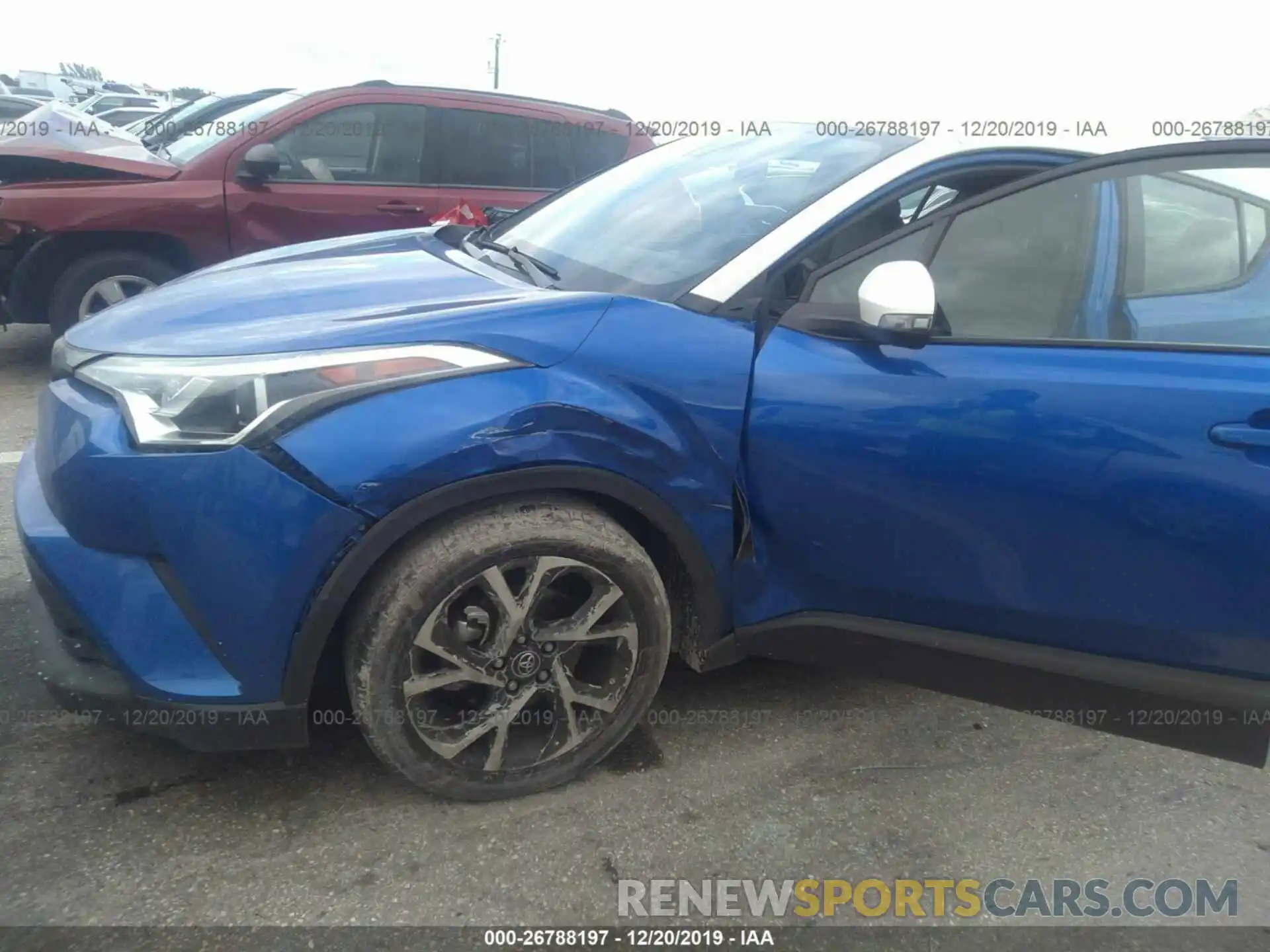 6 Photograph of a damaged car NMTKHMBX9KR090184 TOYOTA C-HR 2019