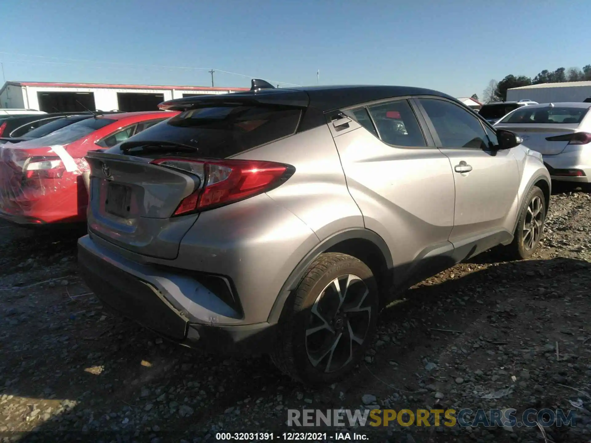 4 Photograph of a damaged car NMTKHMBX9KR090413 TOYOTA C-HR 2019